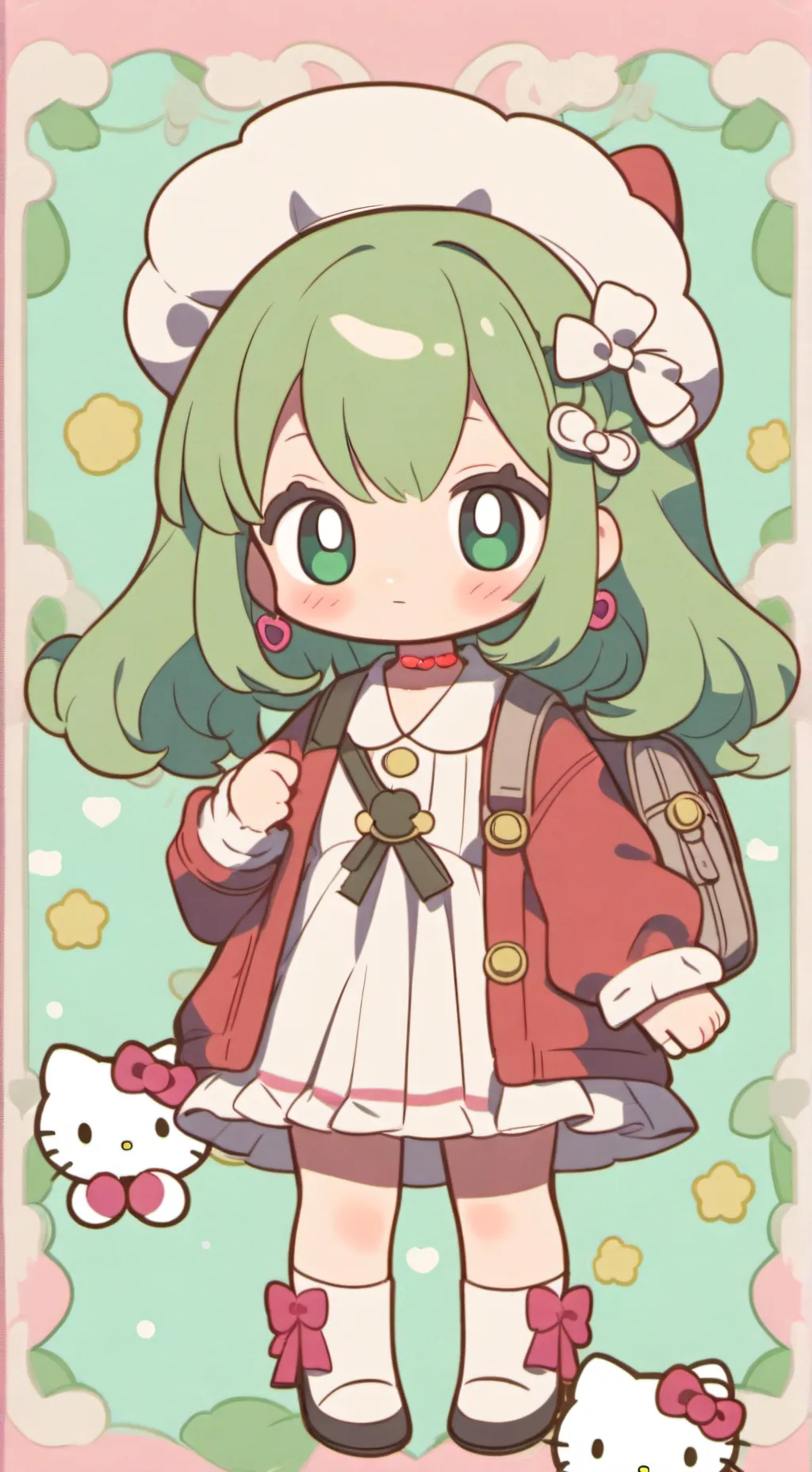 ai character: Kiky background