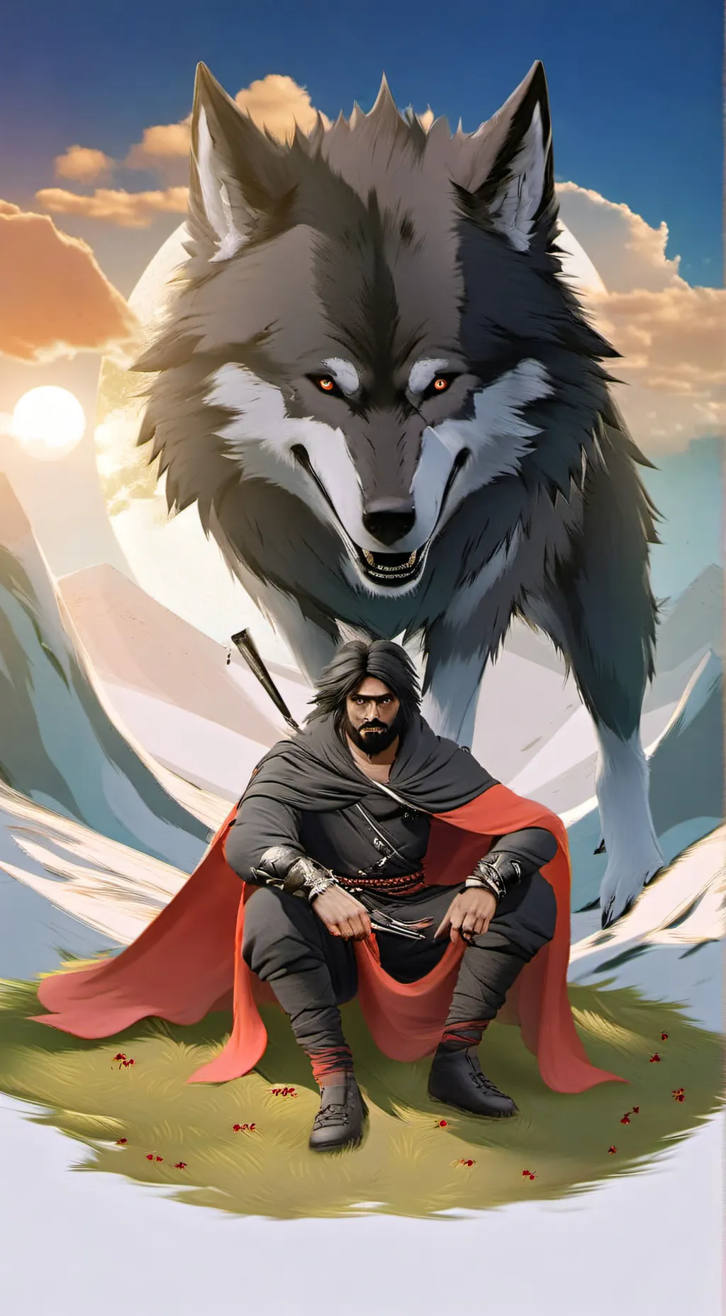 ai character: ~₩♥︎【ÐÈÀÞH】♥︎₩~ background