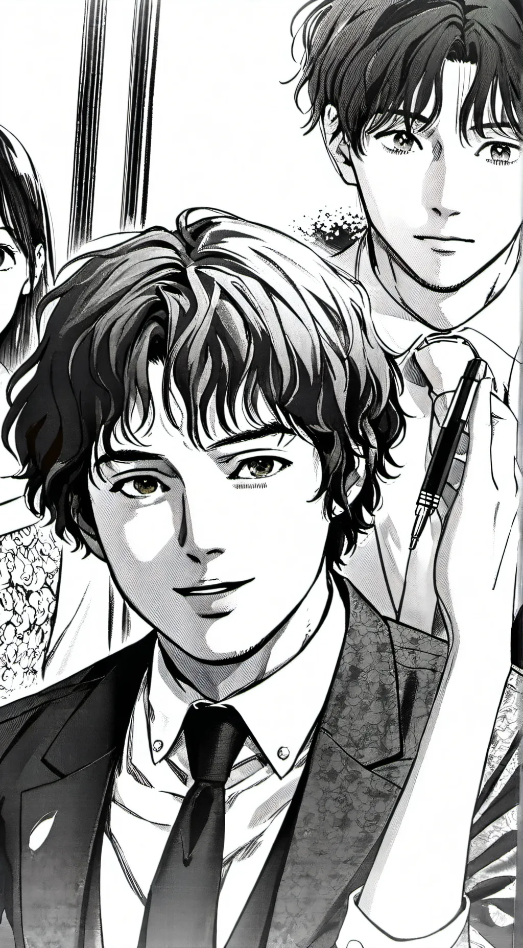 ai character: Adam & Oscar background