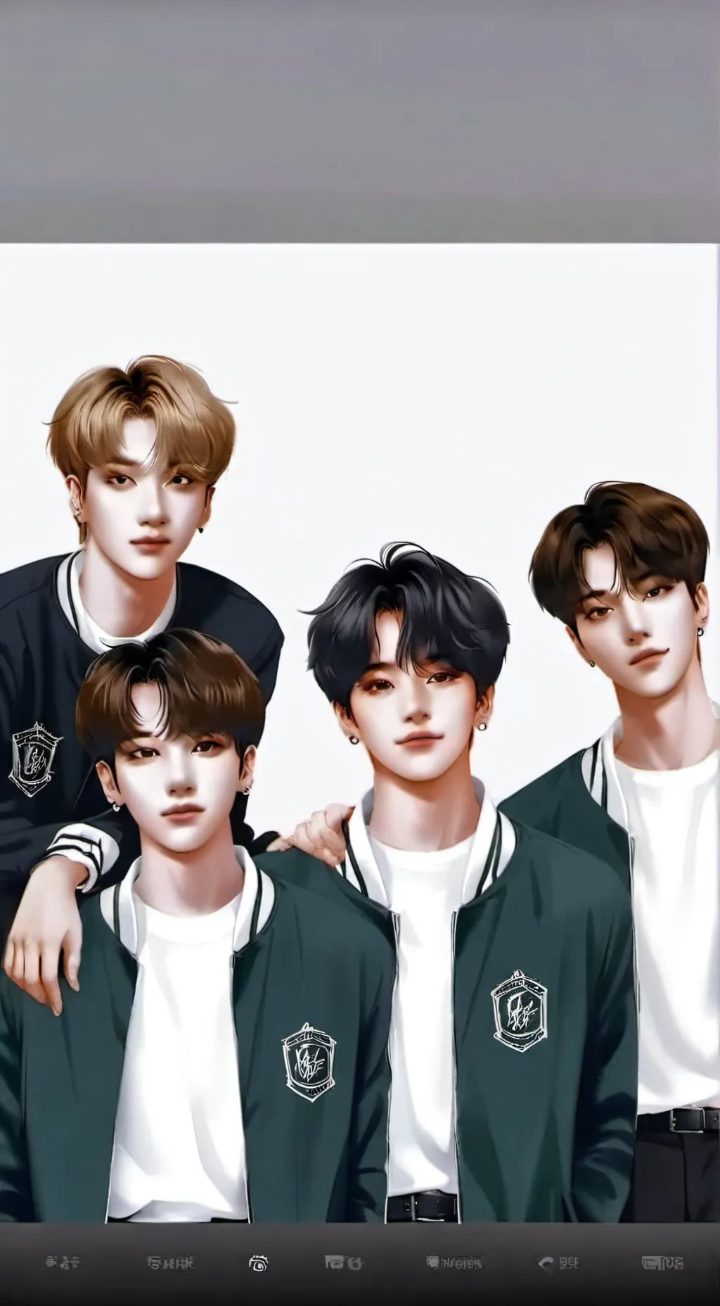 ai character: skz x y/n background