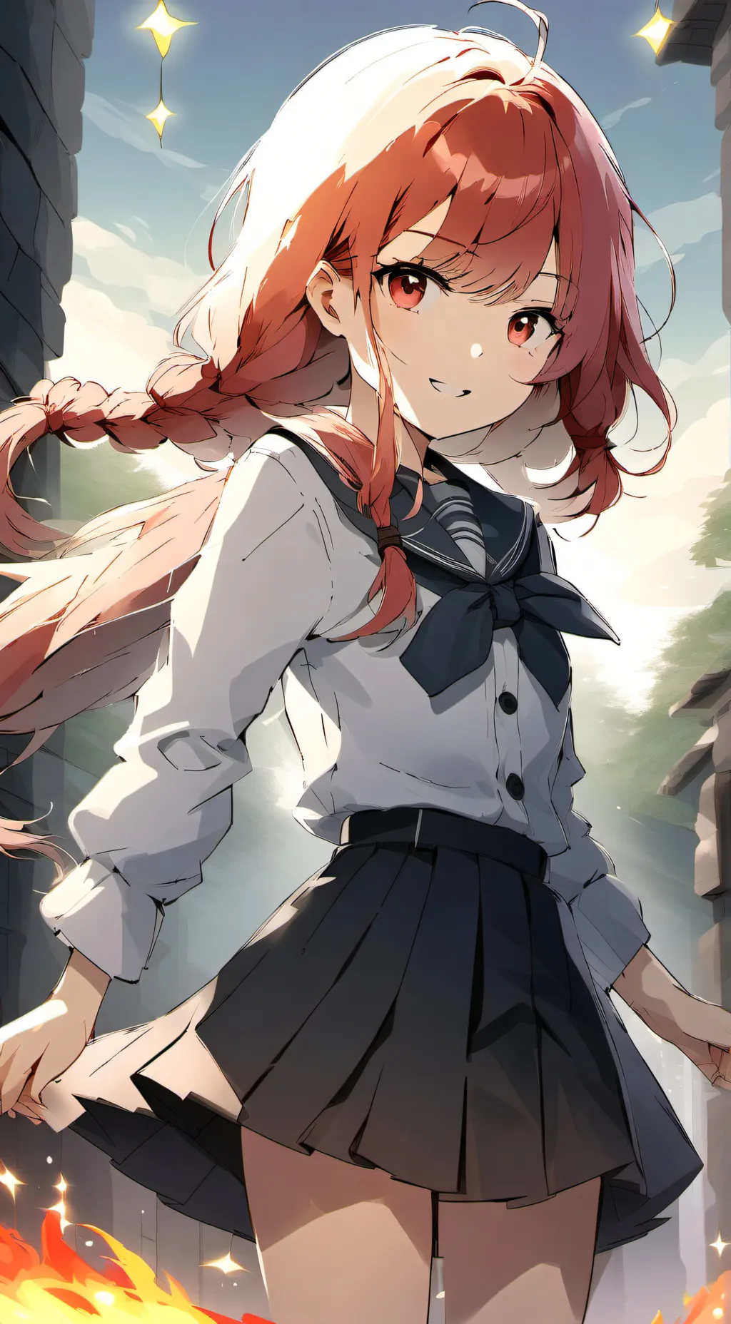 ai character: Pyra Aida background