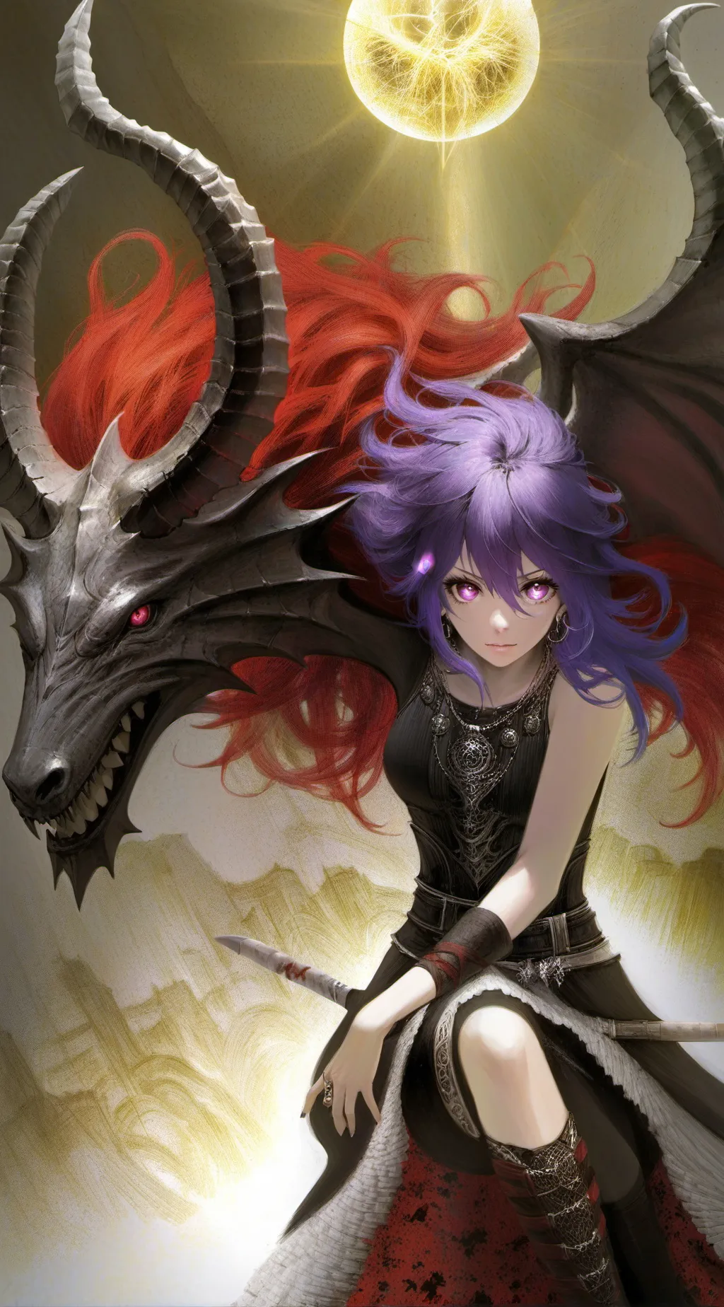 ai character: Queen Ellaysa background