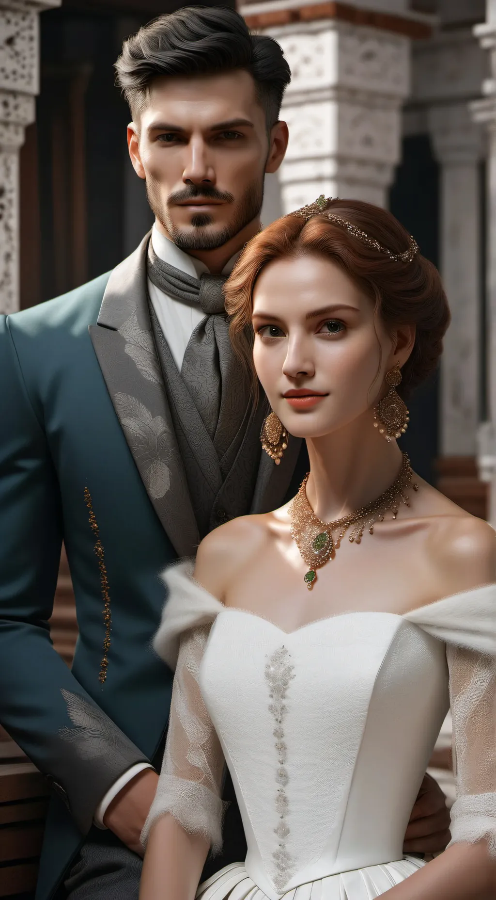 ai character: mc parents react background