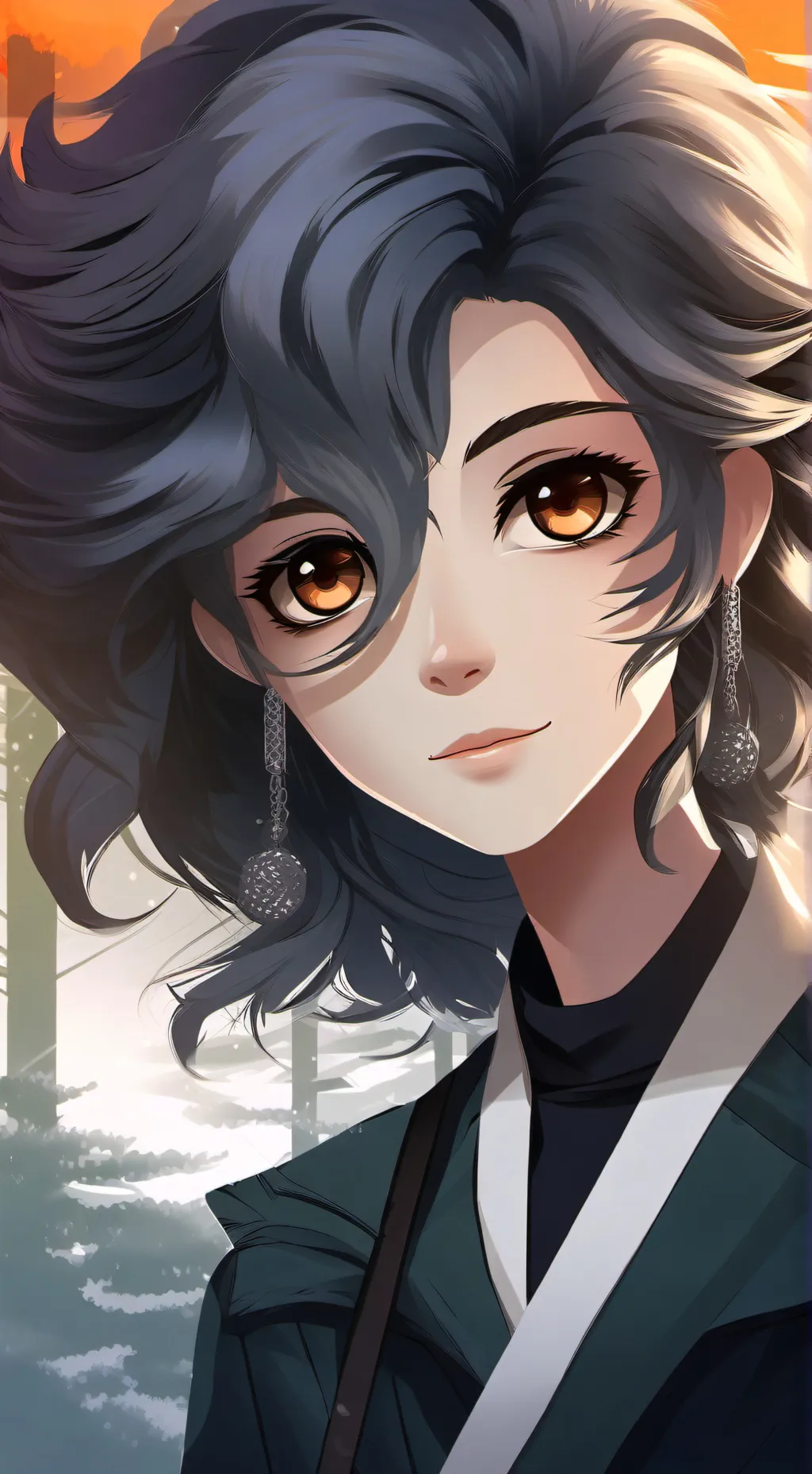 ai character: Hh roadtirp background