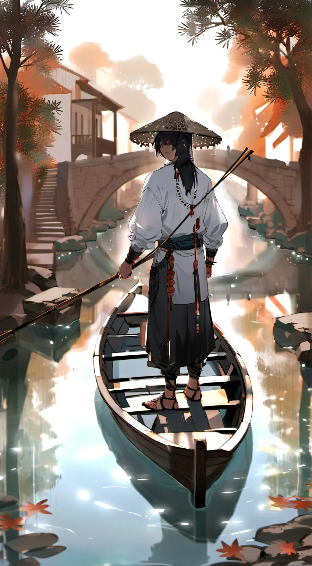 ai character: Issac background