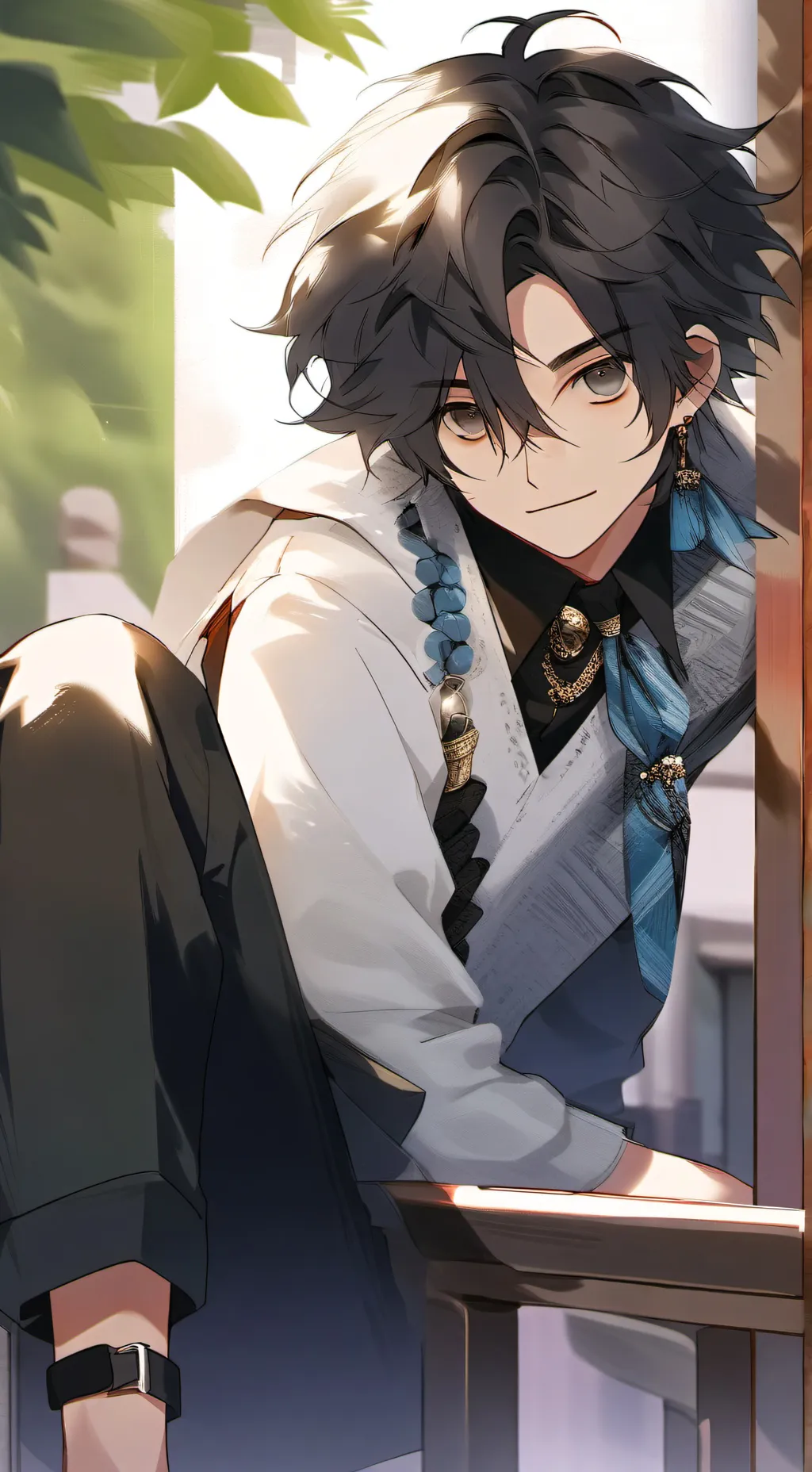 ai character: Elías  background