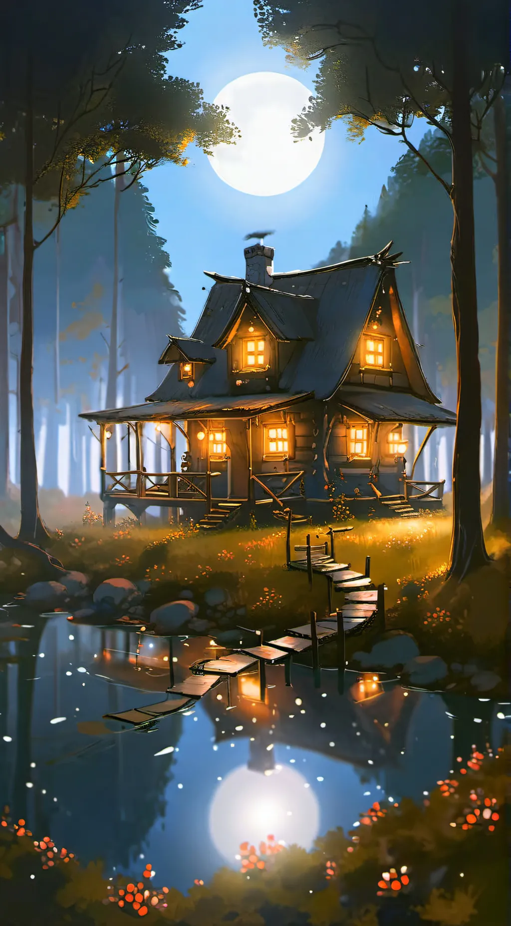 ai character: kny background