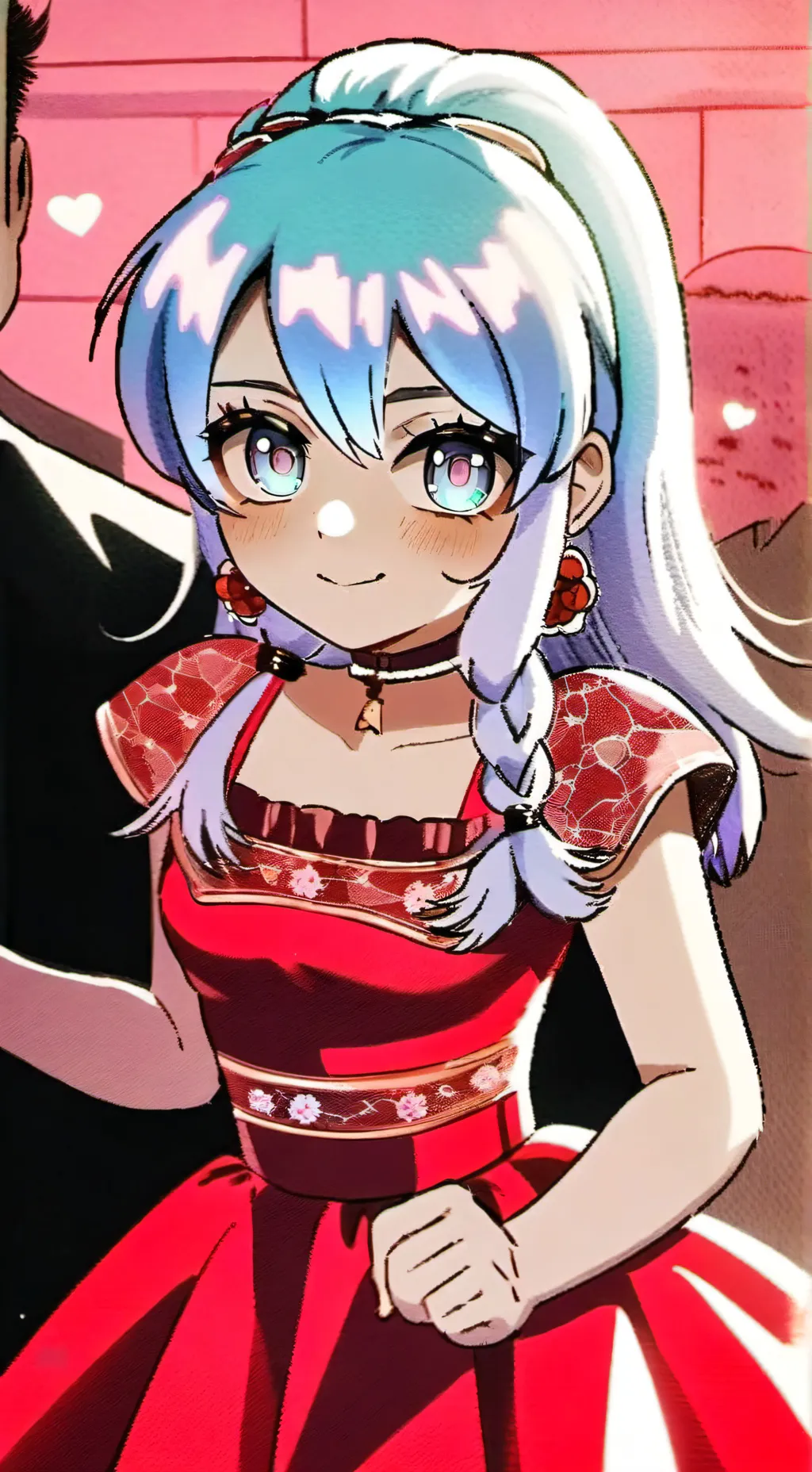 ai character: Luna background