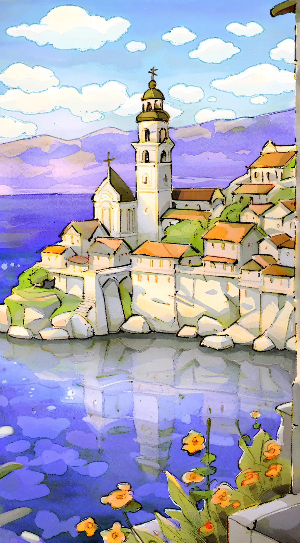 ai character: Dandy's World background