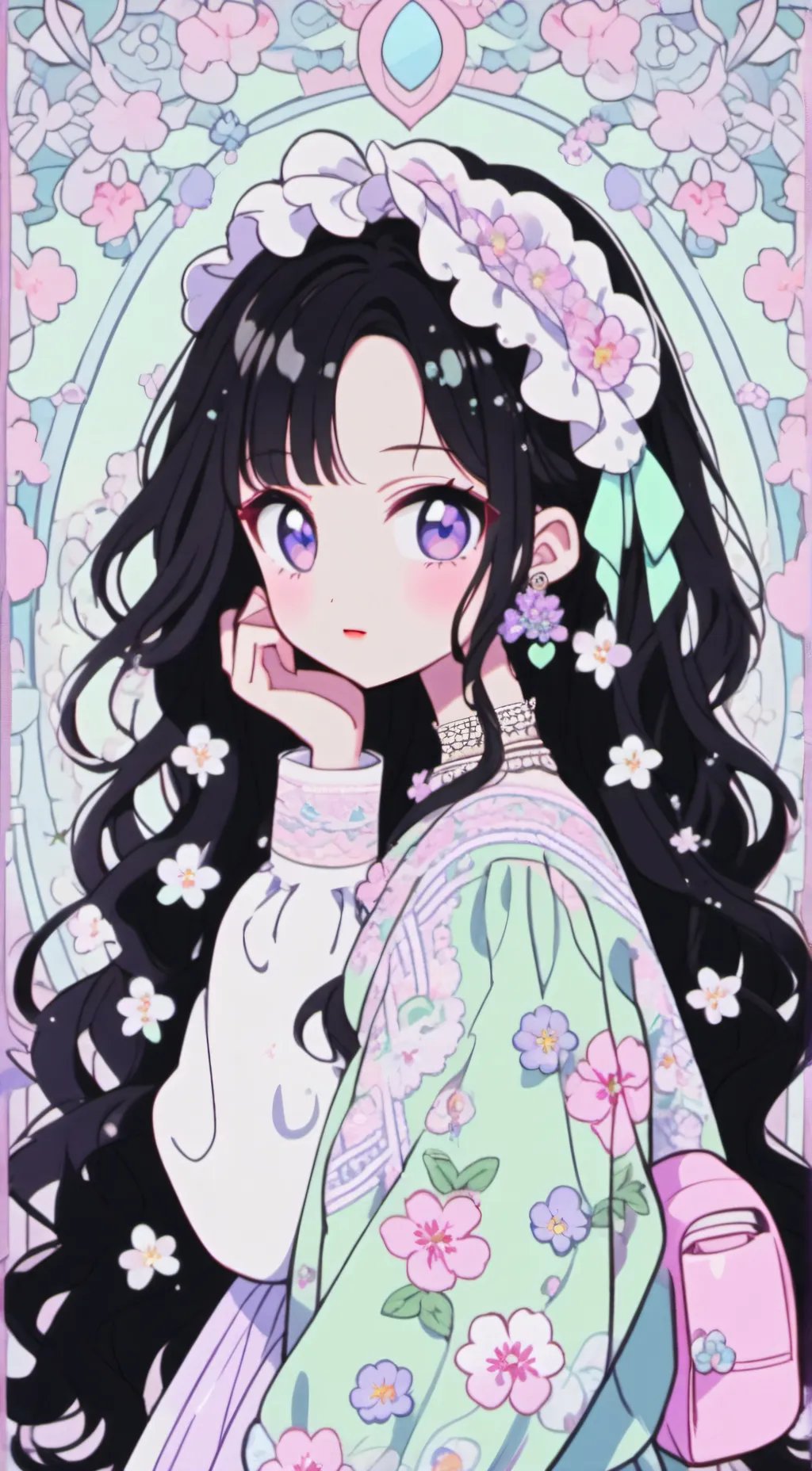 ai character: Мия background