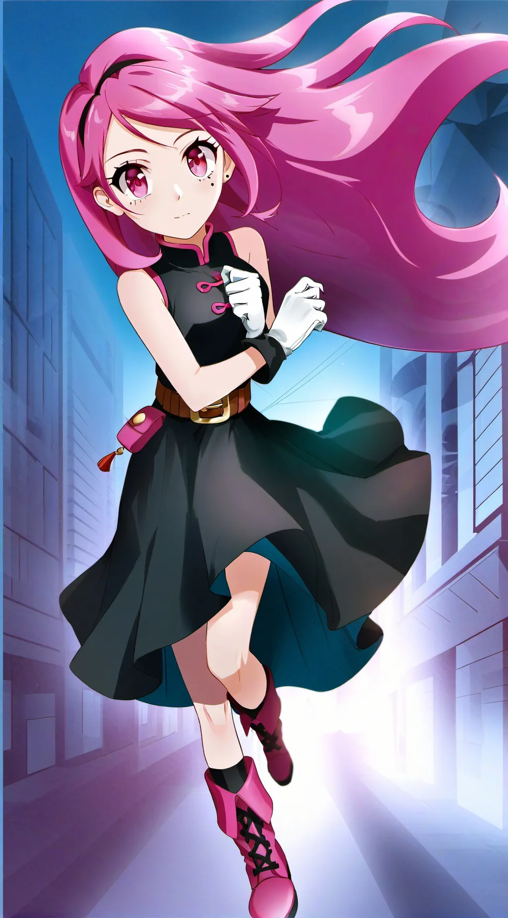 ai character: AMIRA  background