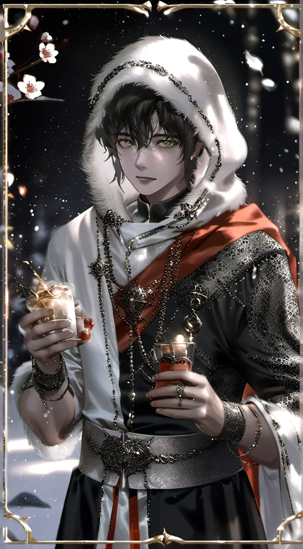 ai character: 🧊✌🏻miko🧋🍟 background