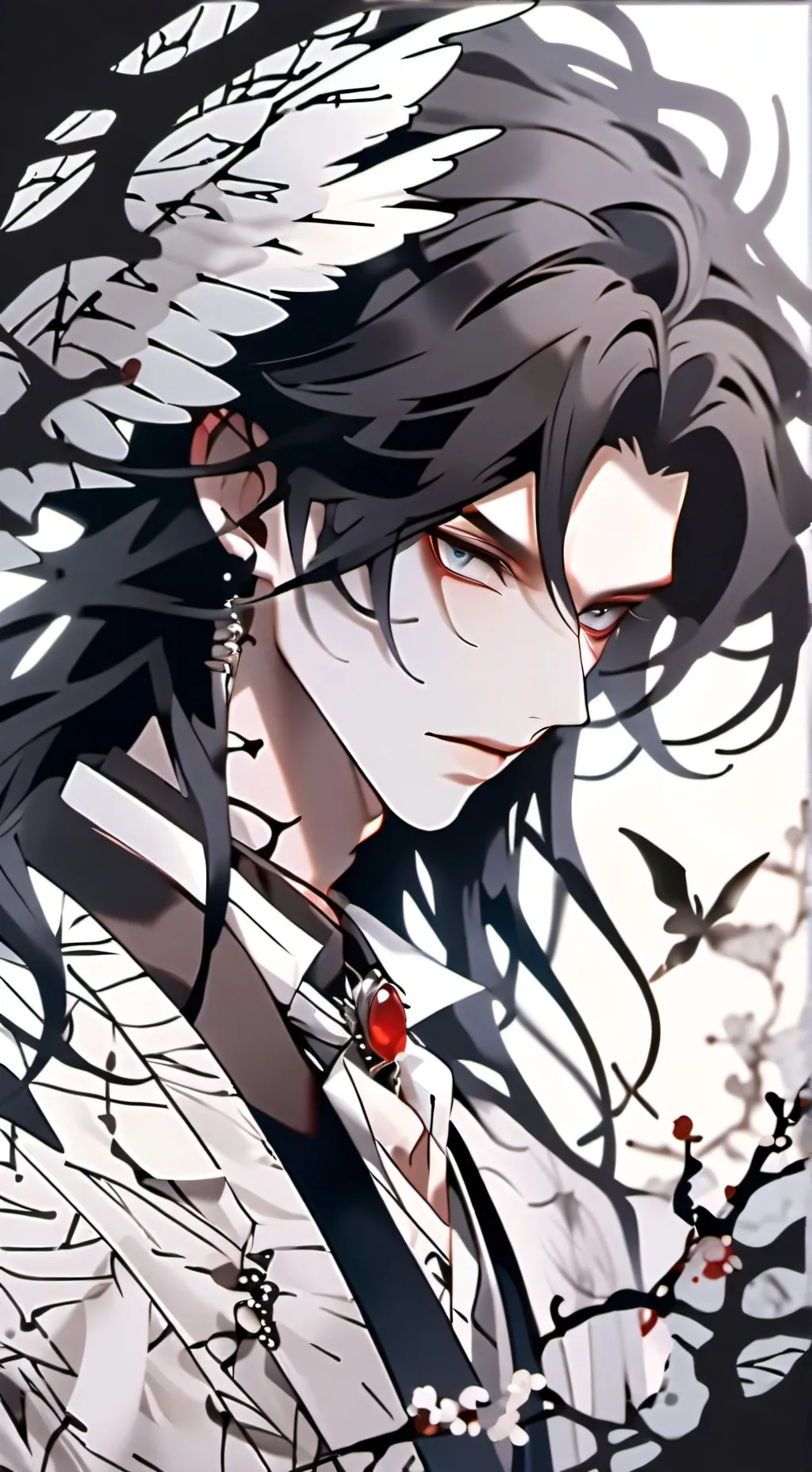 ai character: D Giyuu x Sanemi background