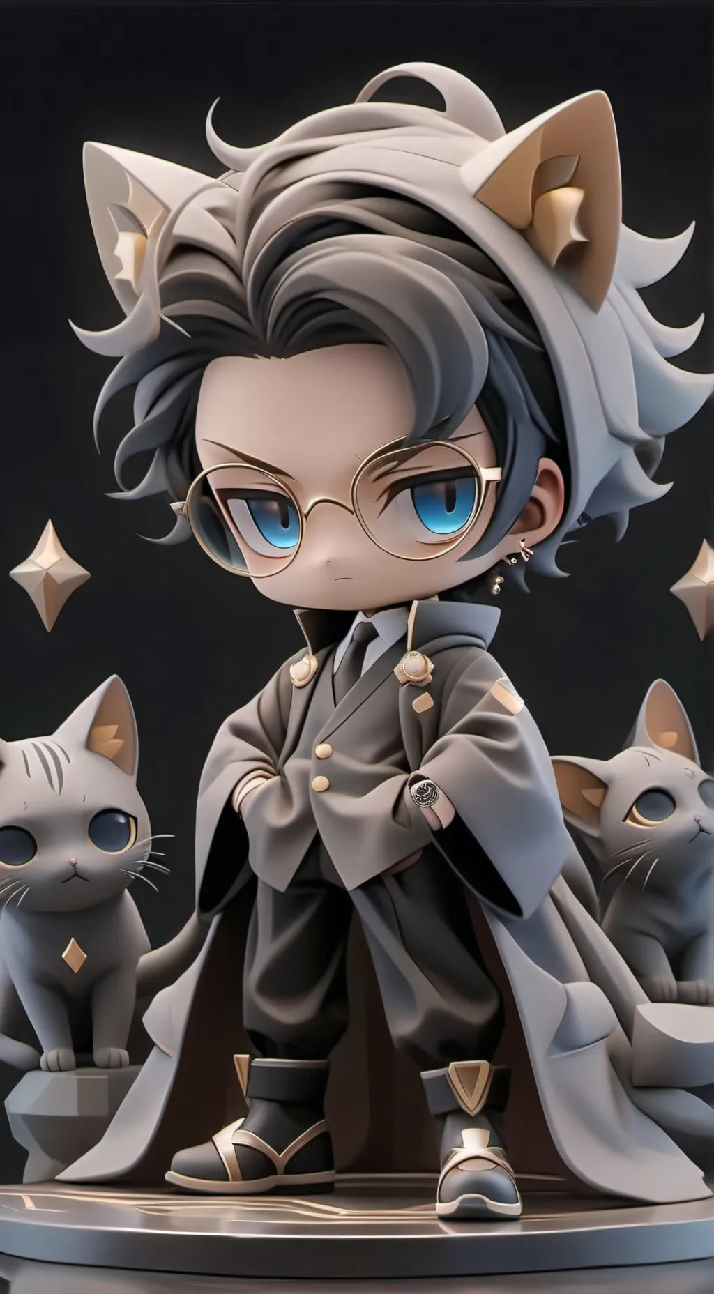 ai character: sigma background