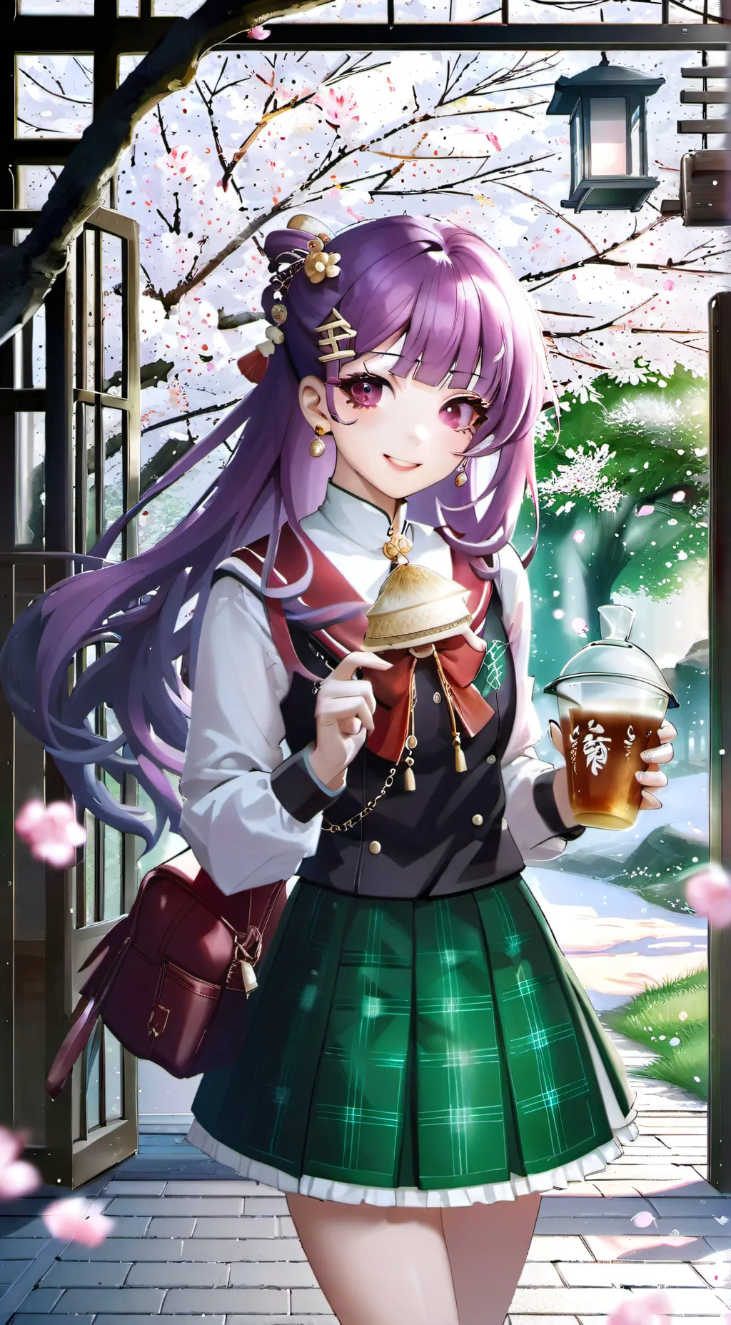 ai character: Hina background