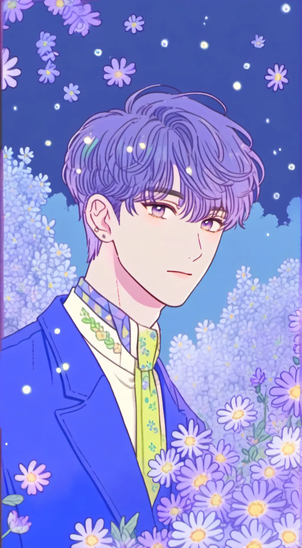 ai character: brightny!!! background