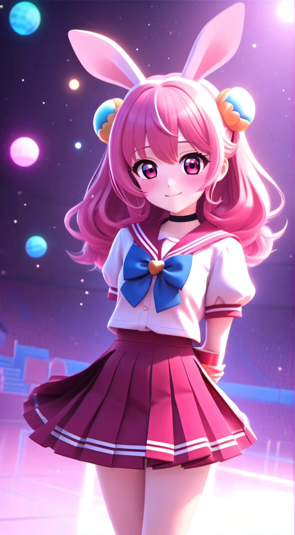 ai character: Otoy background