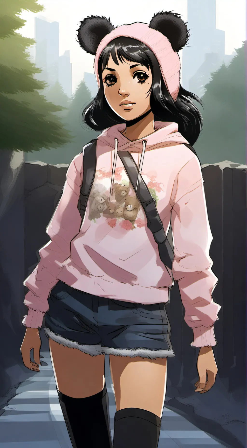 ai character: Daiya Higashikata background