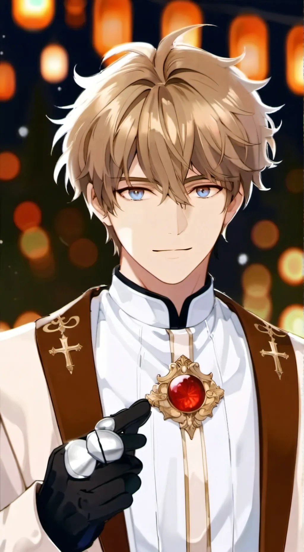 ai character: ✝️Gabriel✝️ background