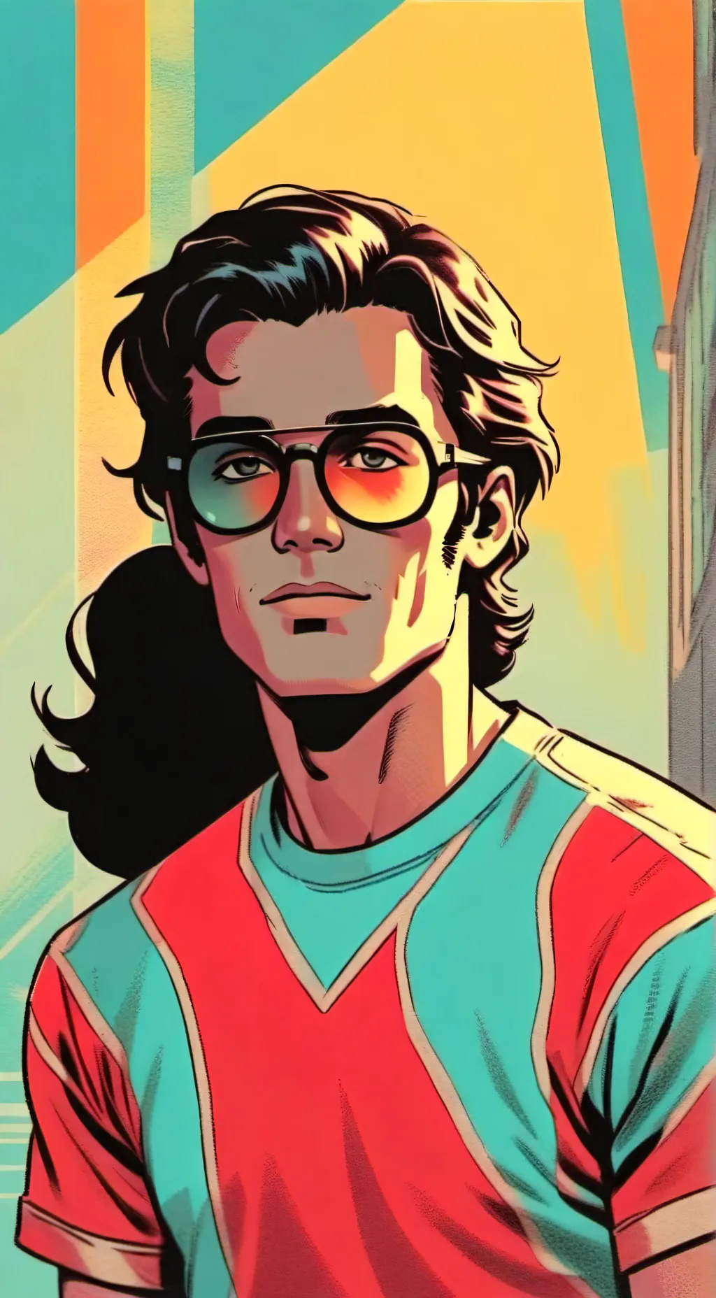 ai character: police  background