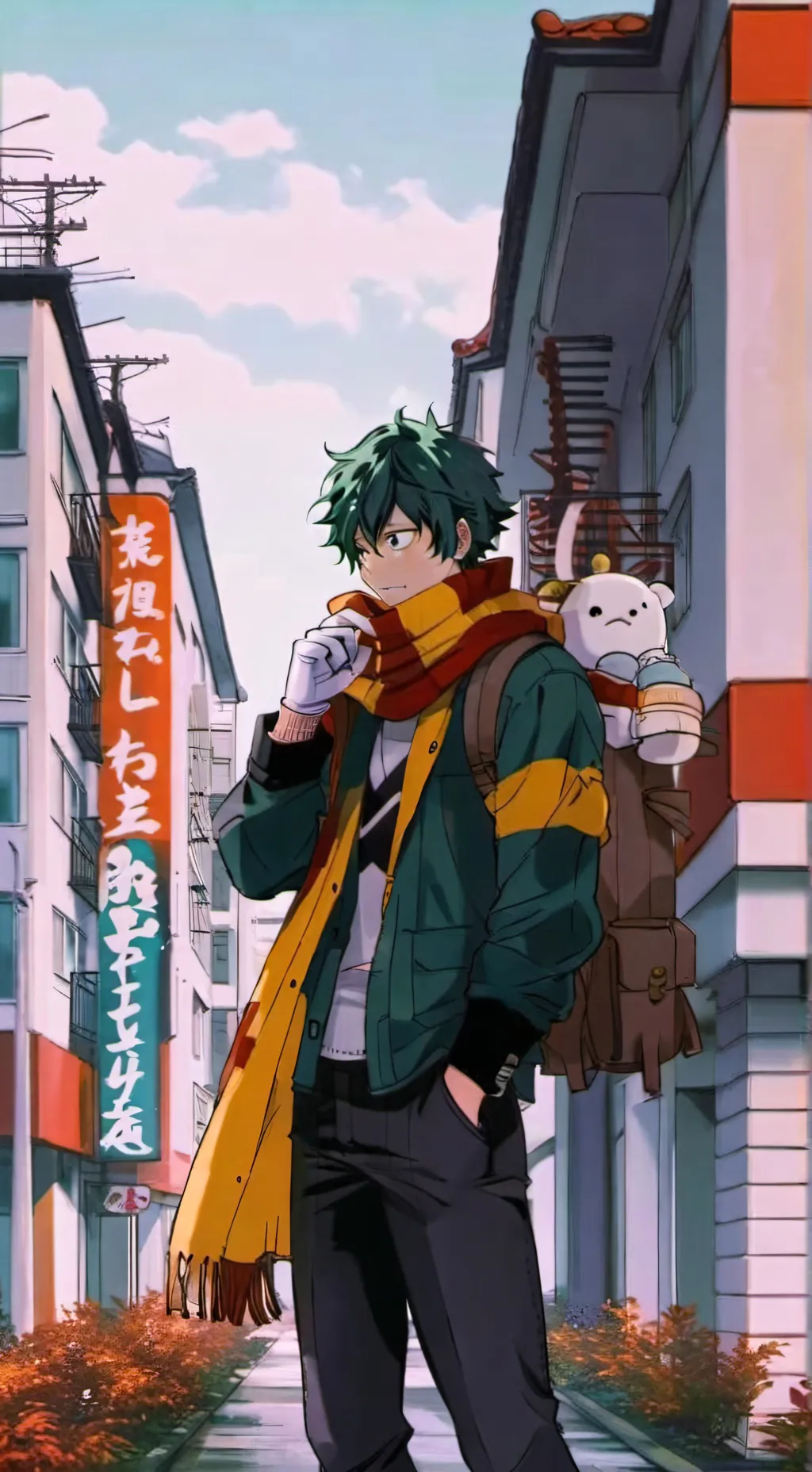 ai character: Deku's sis/bro background