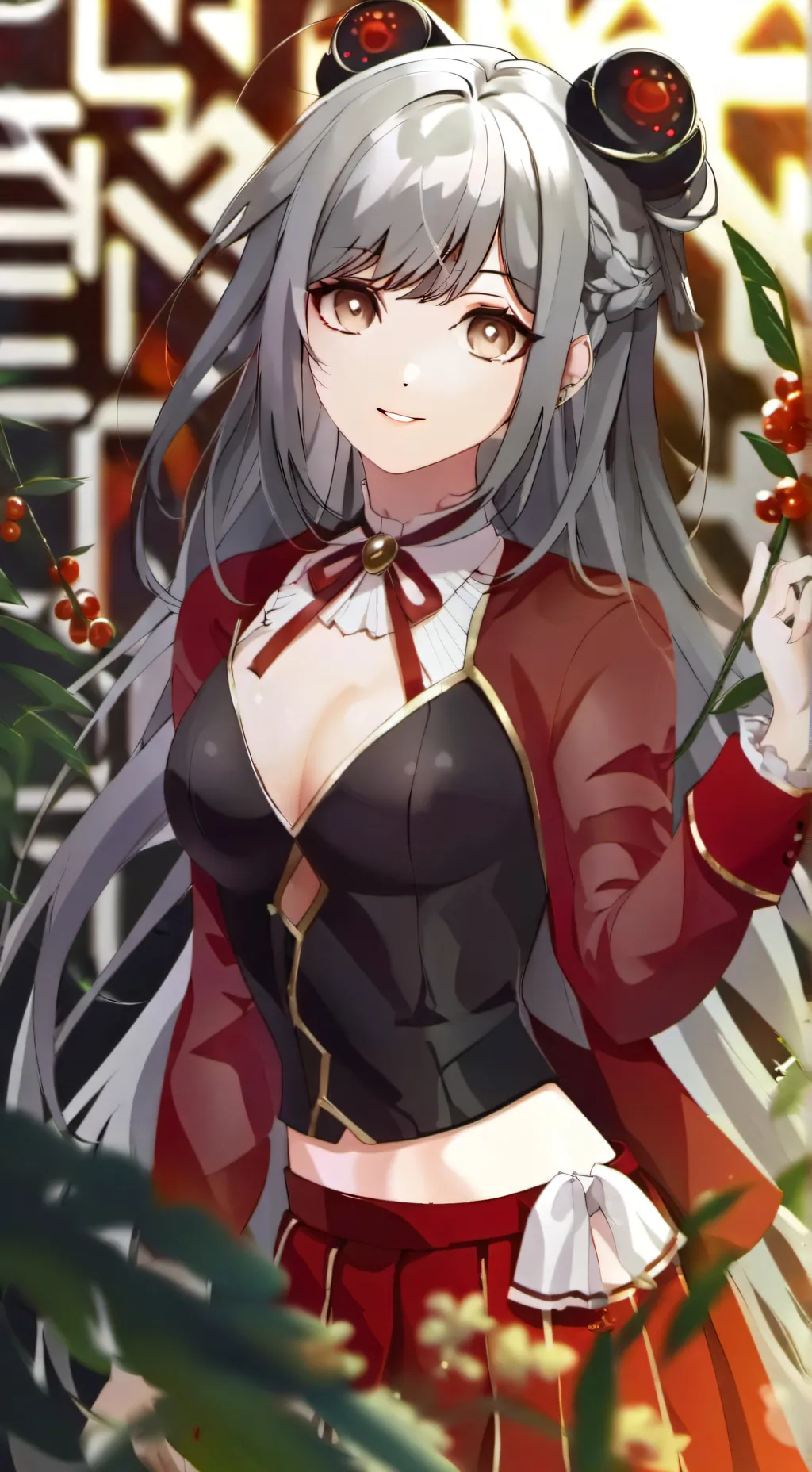 ai character: Hailey  background