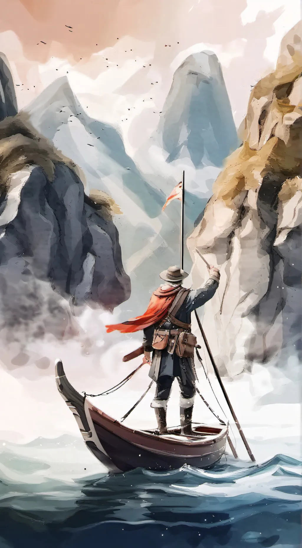 ai character: melon sandbox  background