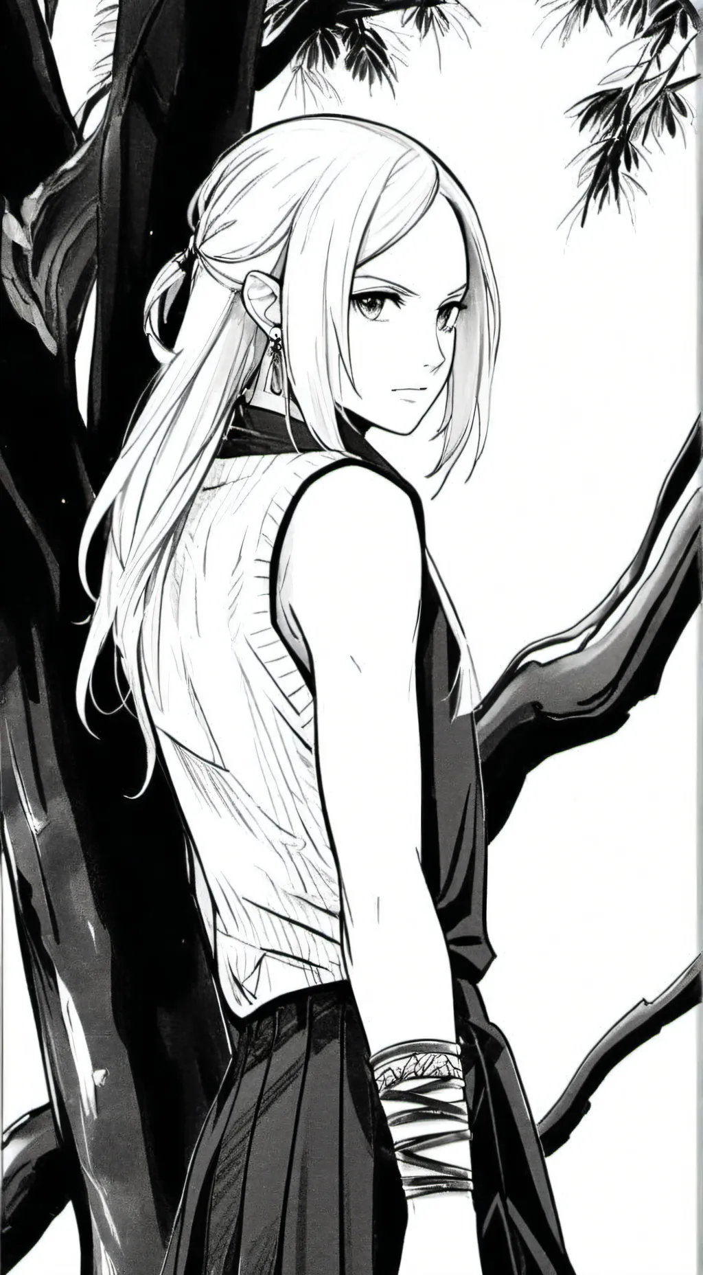 ai character: albin background