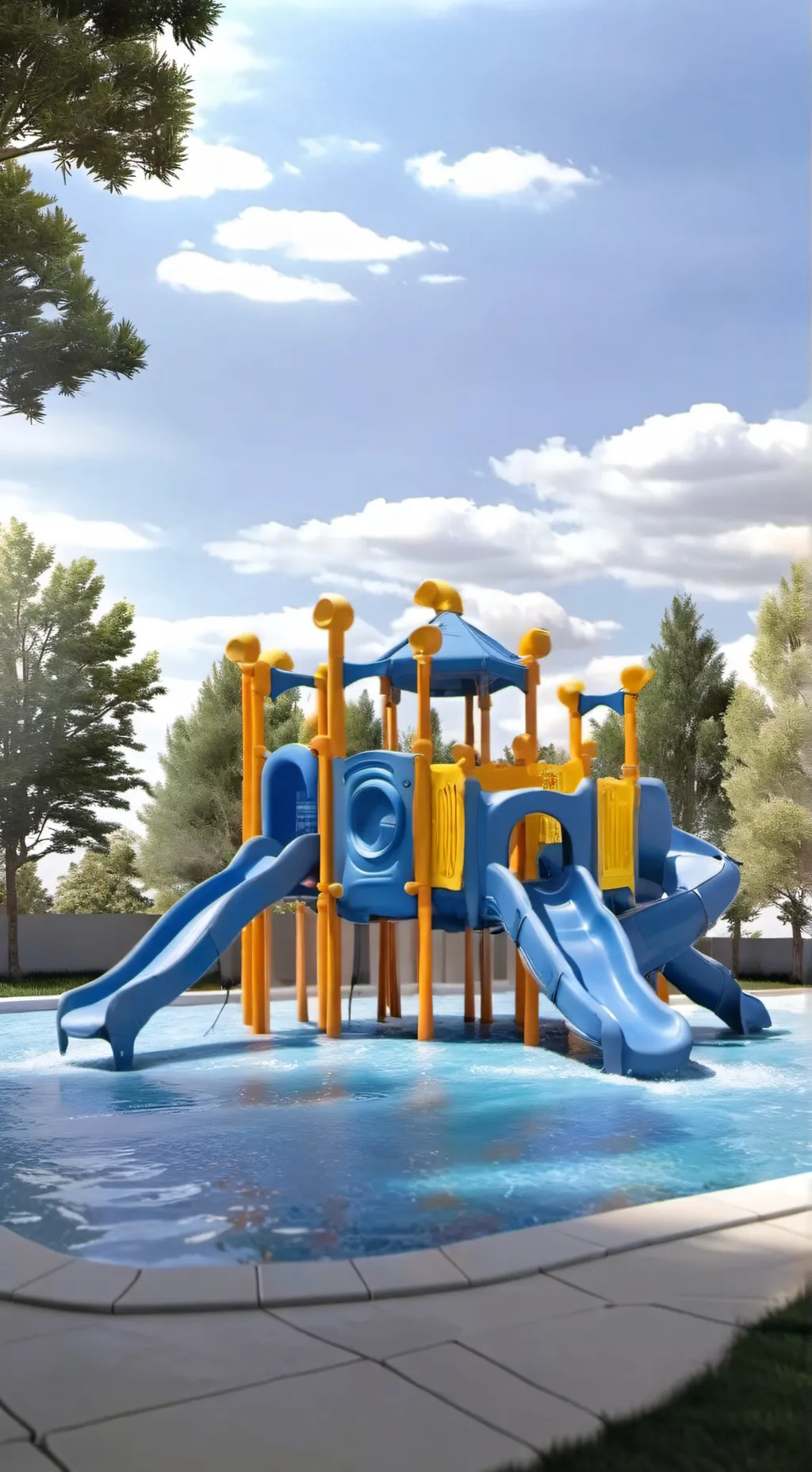 ai character: Dandy's  AquaPark! background