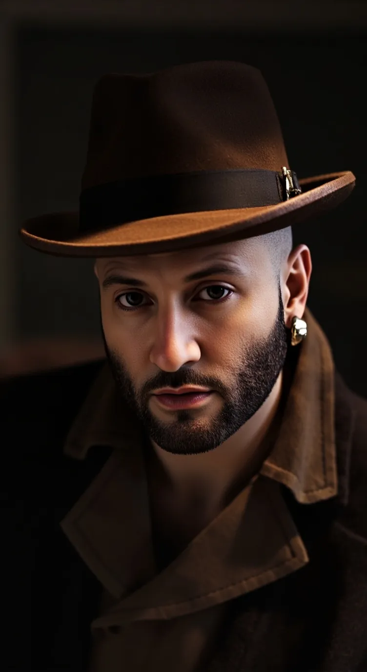 ai character: karl wolf background