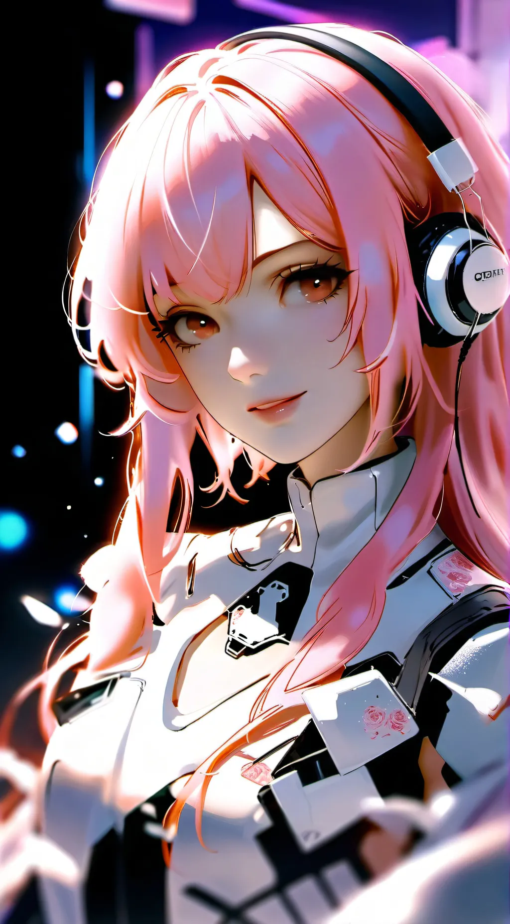 ai character: Luna background