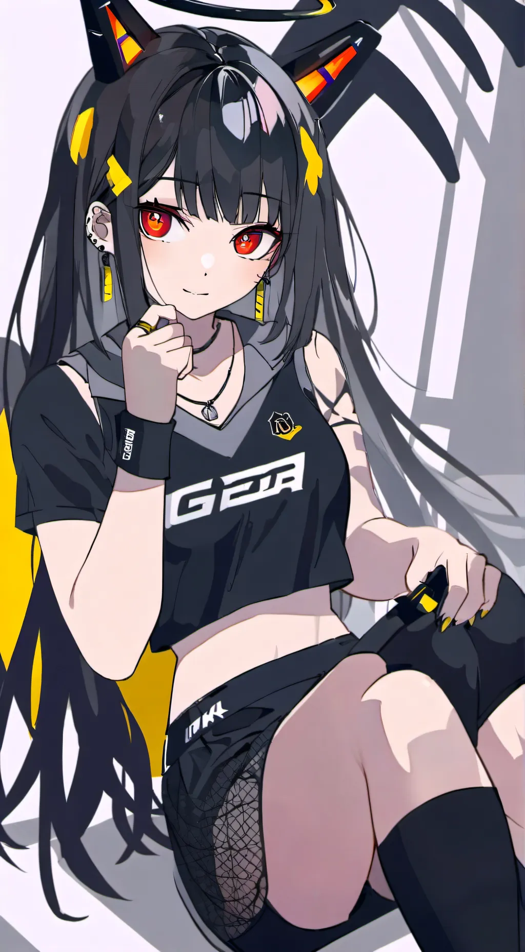 ai character: Abril background