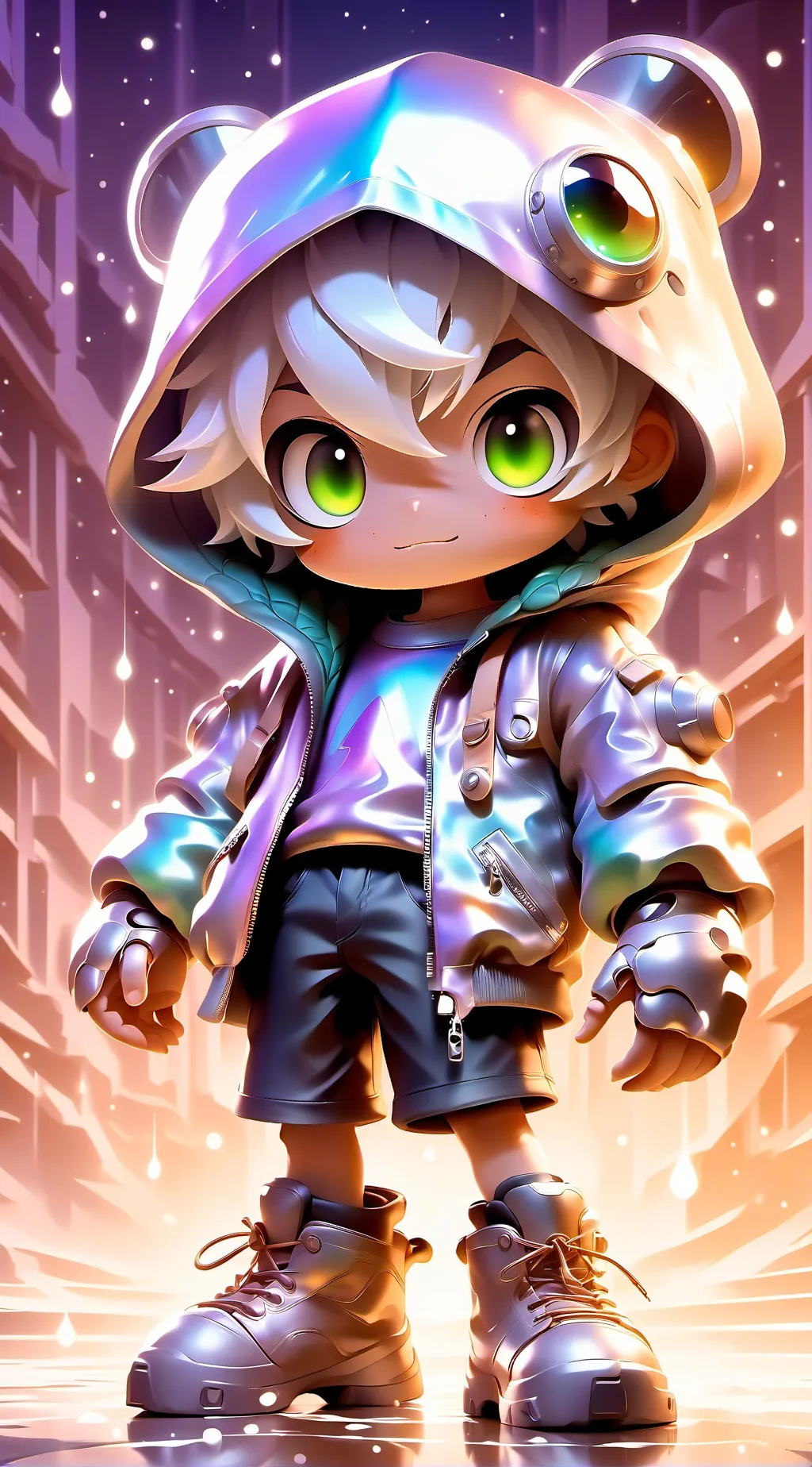 ai character: Max background