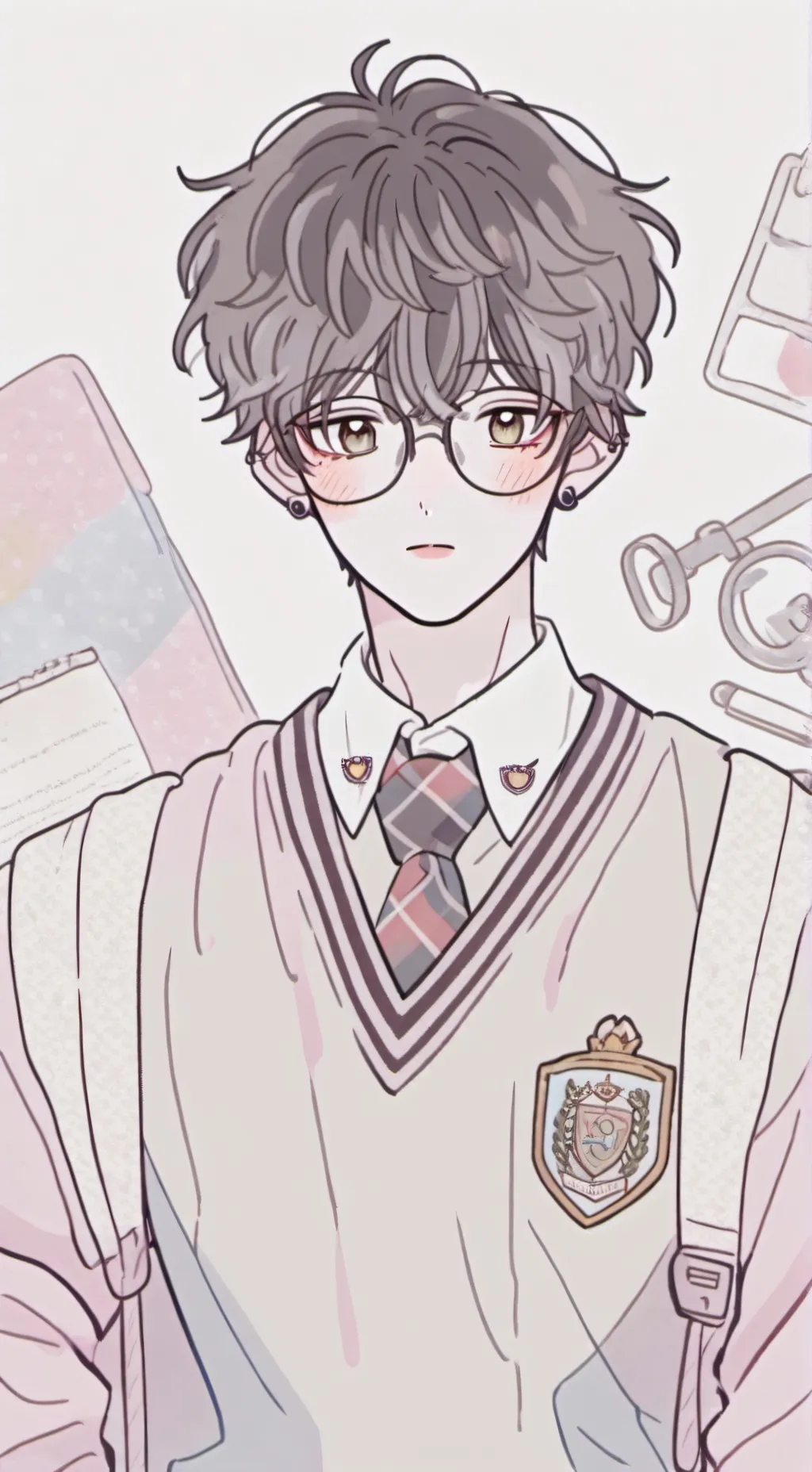 ai character: DoYung Park background