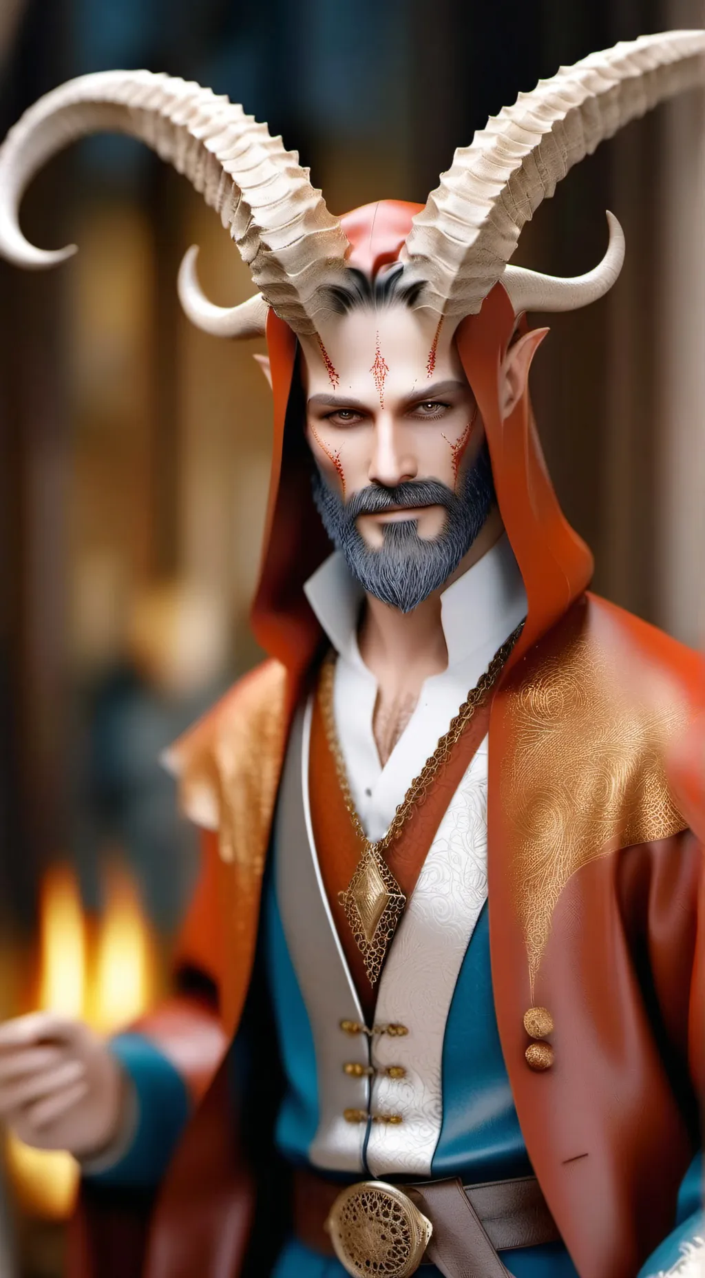 ai character: roi des démons background