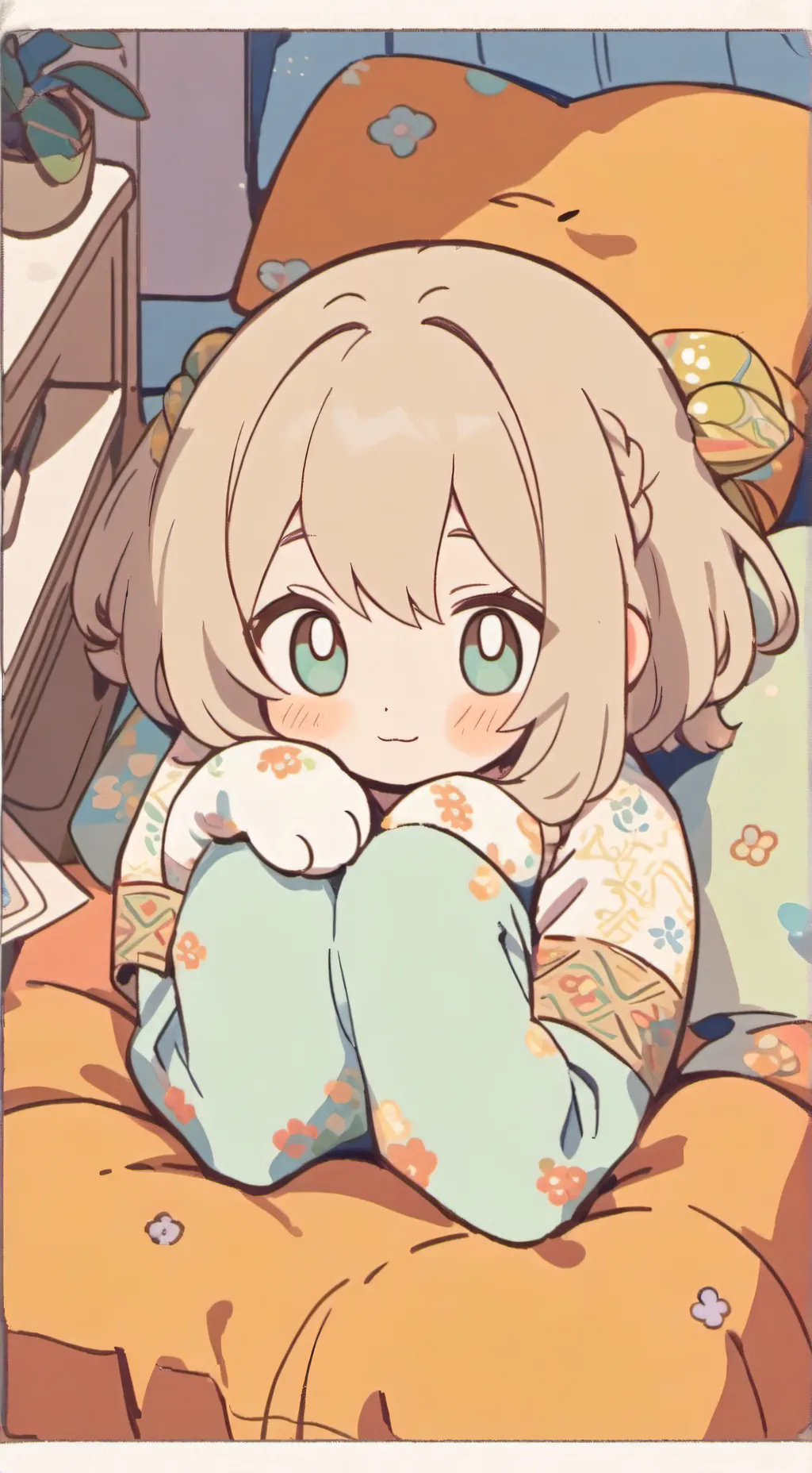 ai character: Neko V background