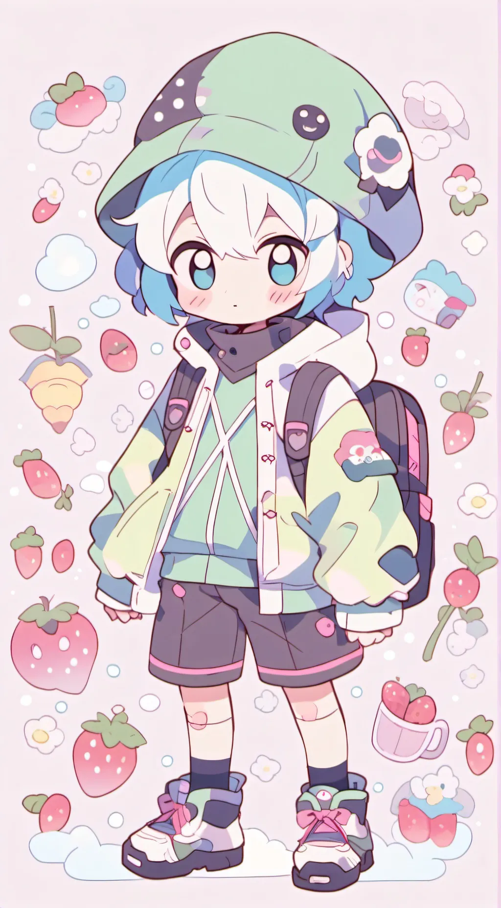 ai character: Sprunki!  background