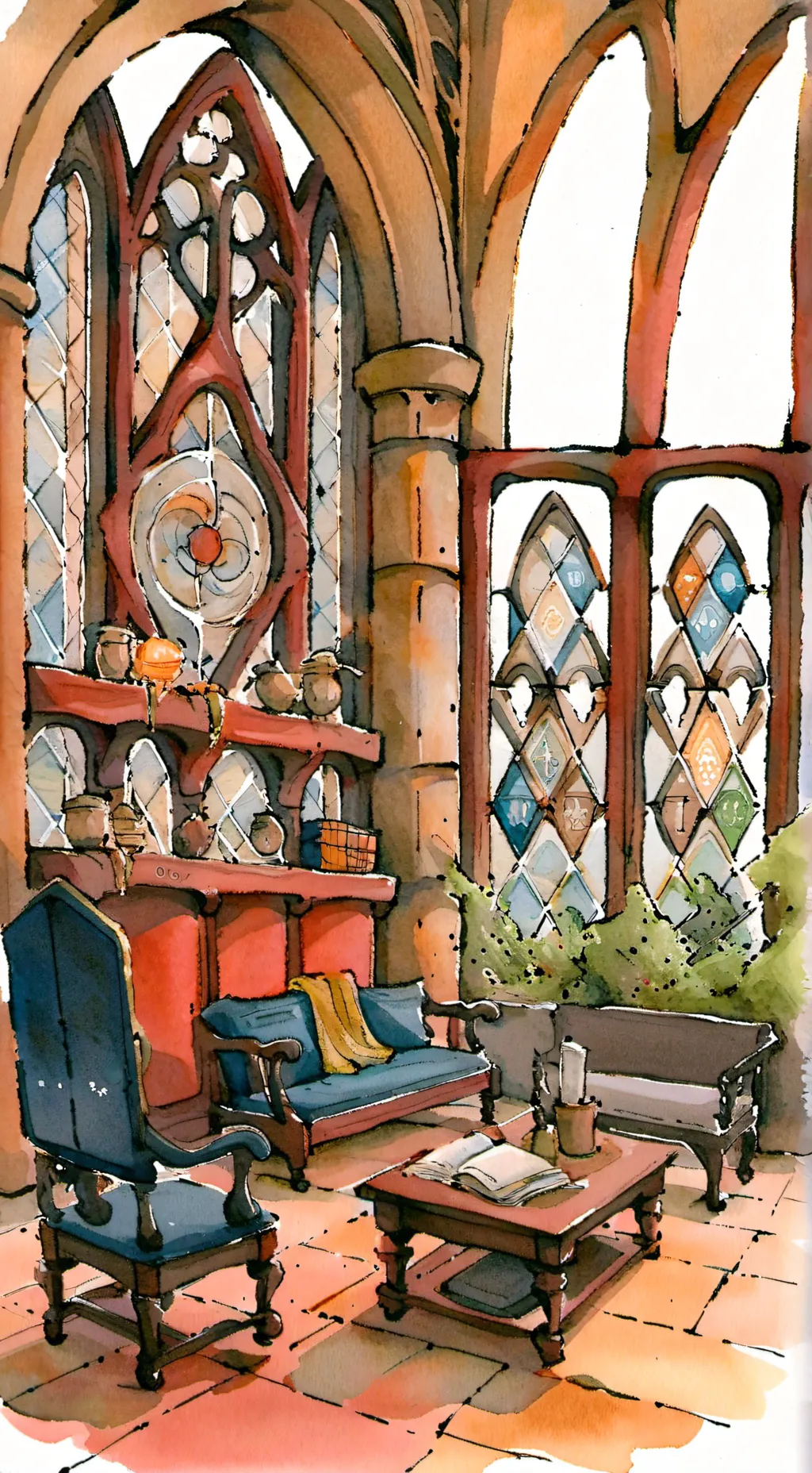 ai character: Slytherin gang!!! background