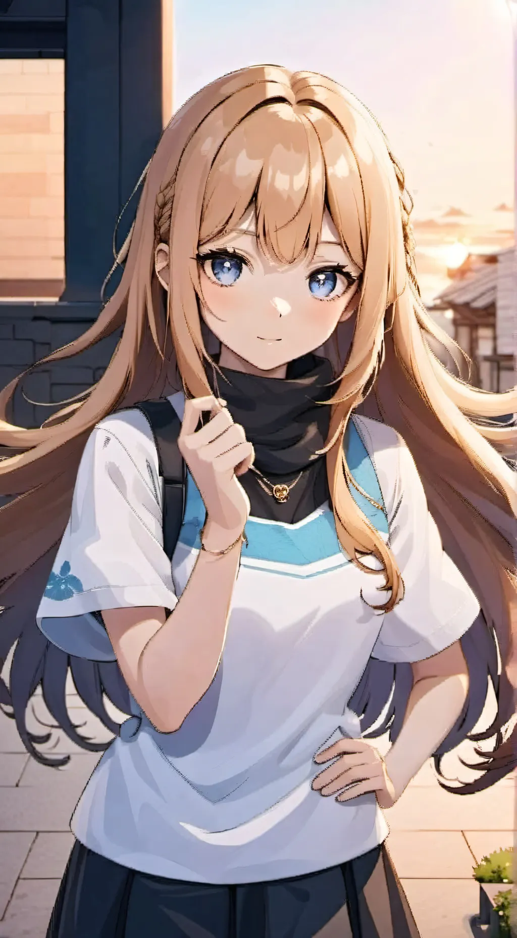 ai character: Rubi background