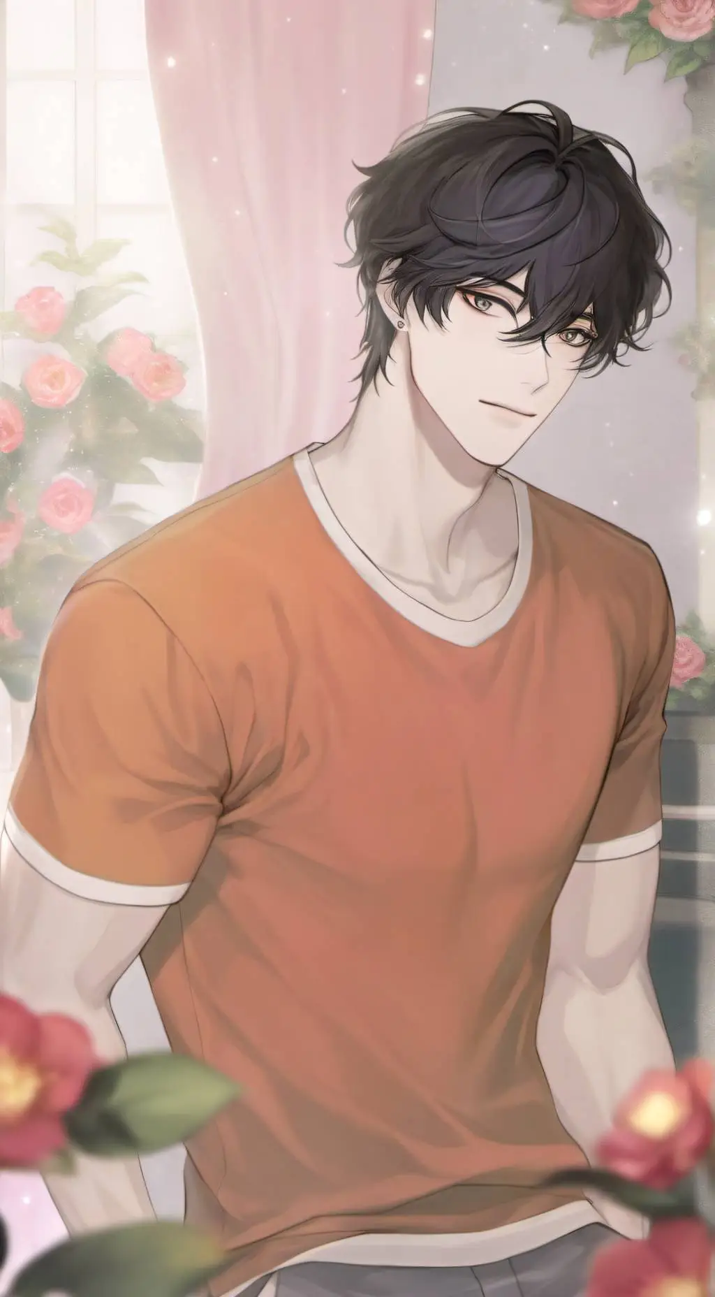 ai character: Ethan  background