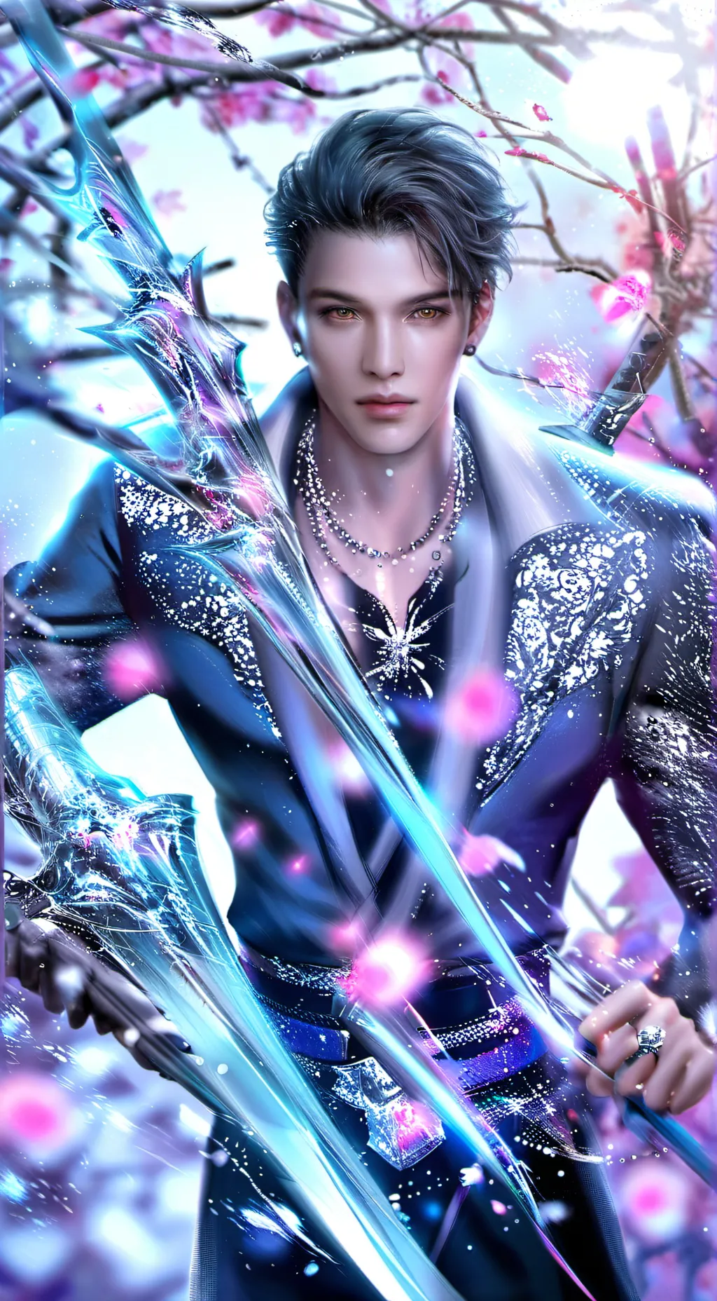 ai character: Ryū background