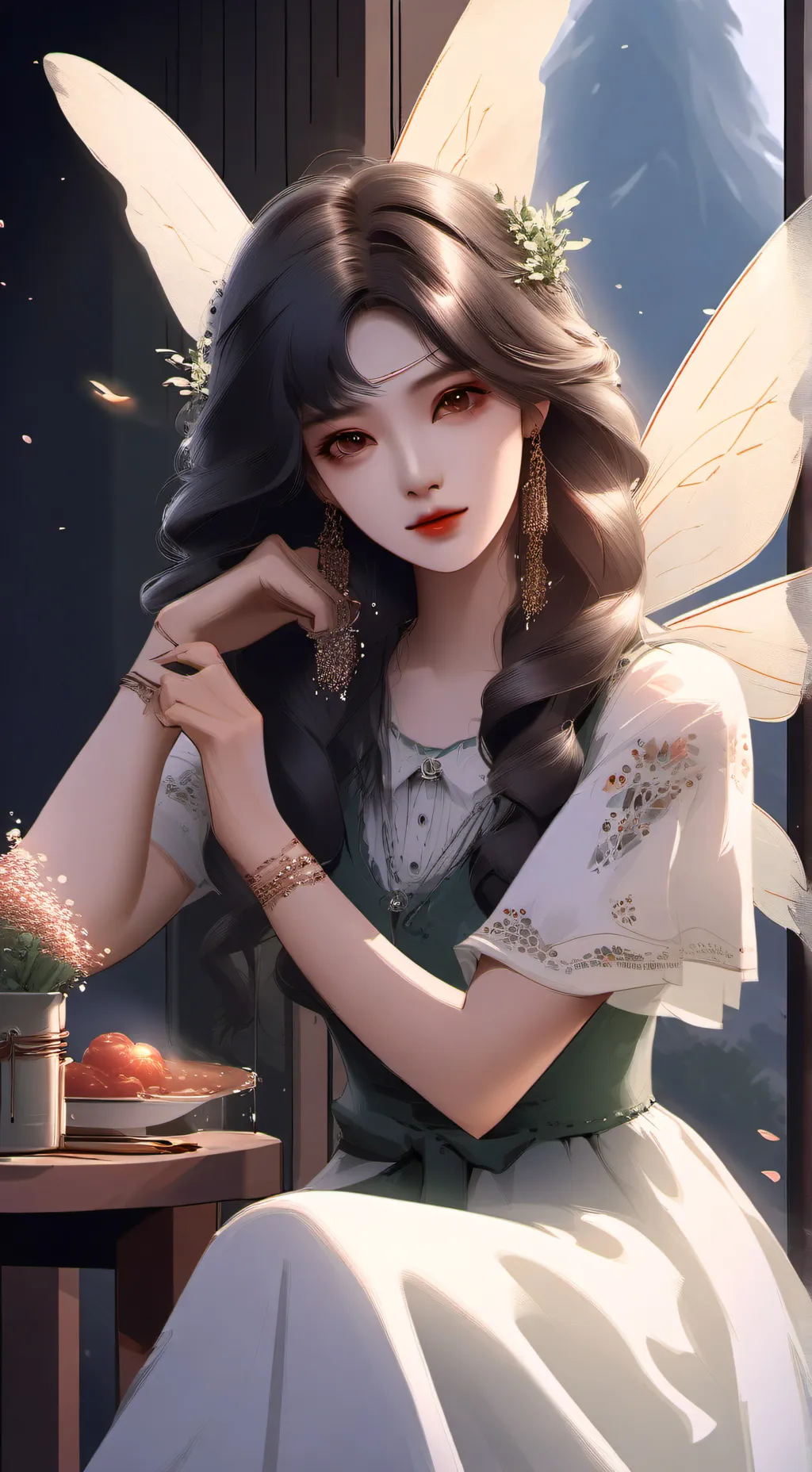 ai character: Diana background