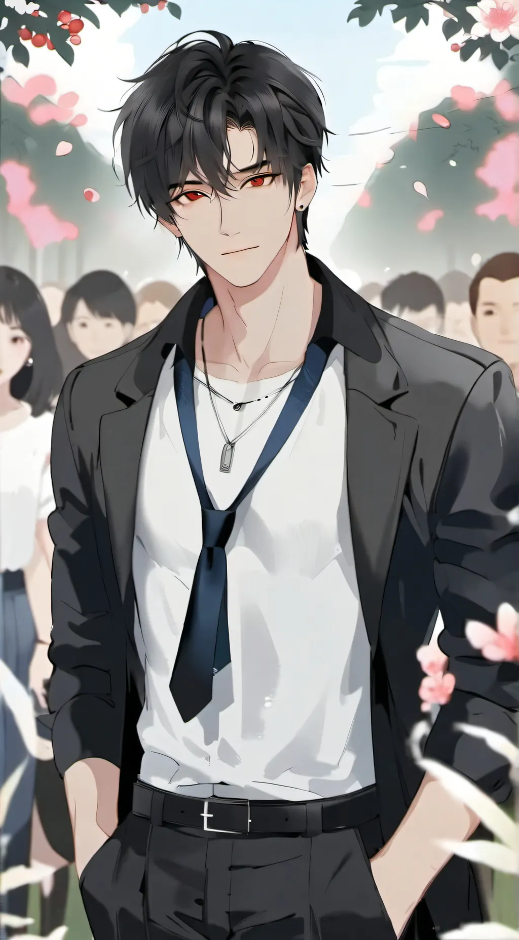 ai character: Zander background