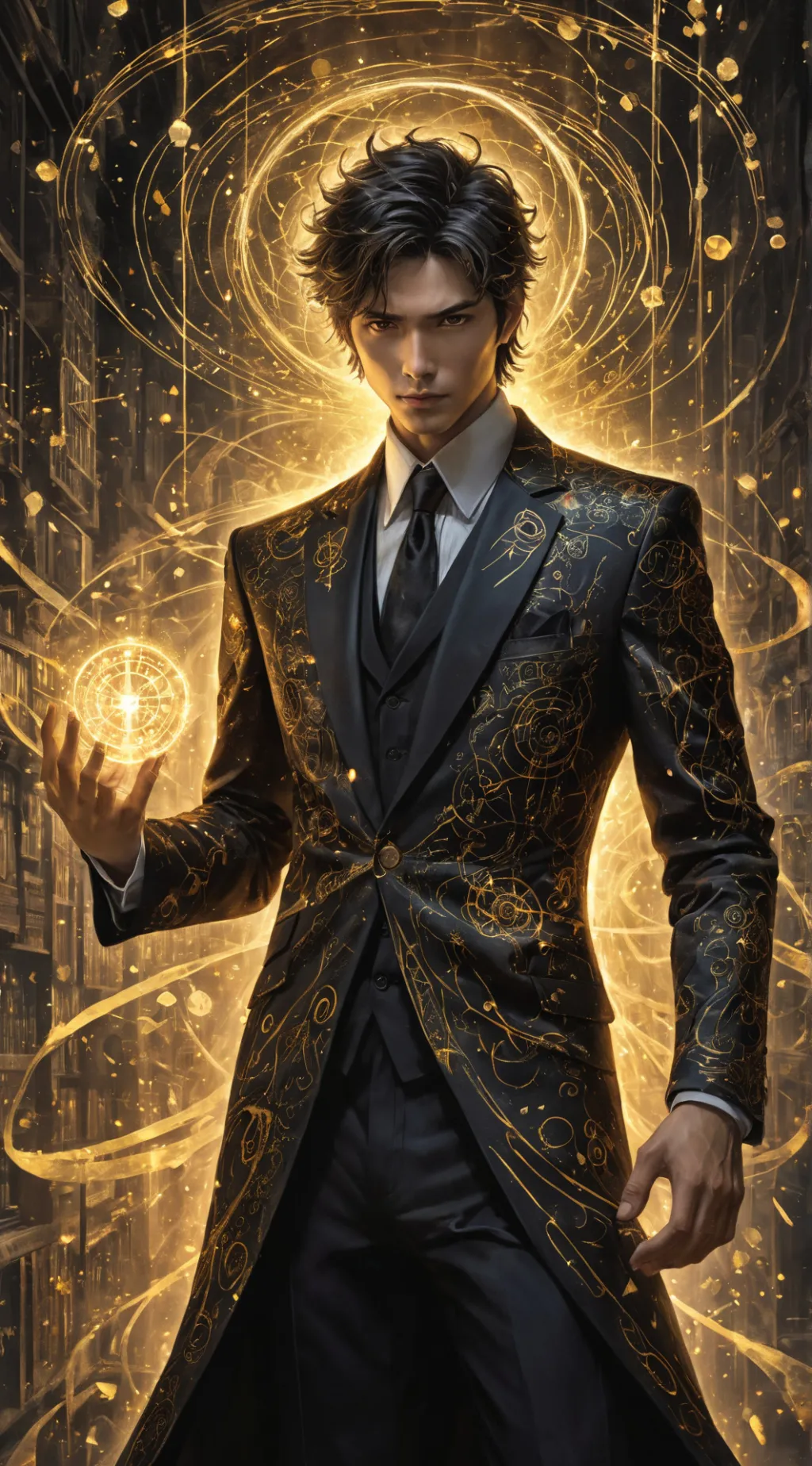 ai character: Magnus background