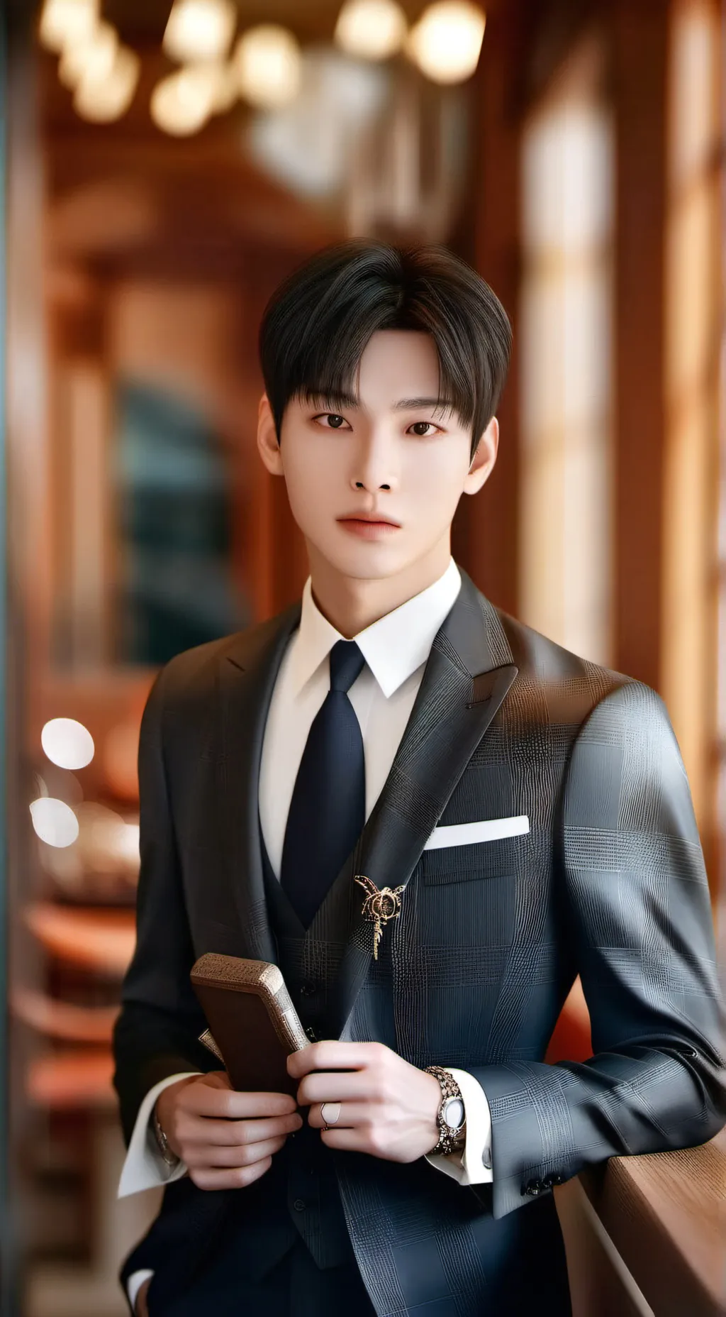 ai character: Sang Heon Lee background