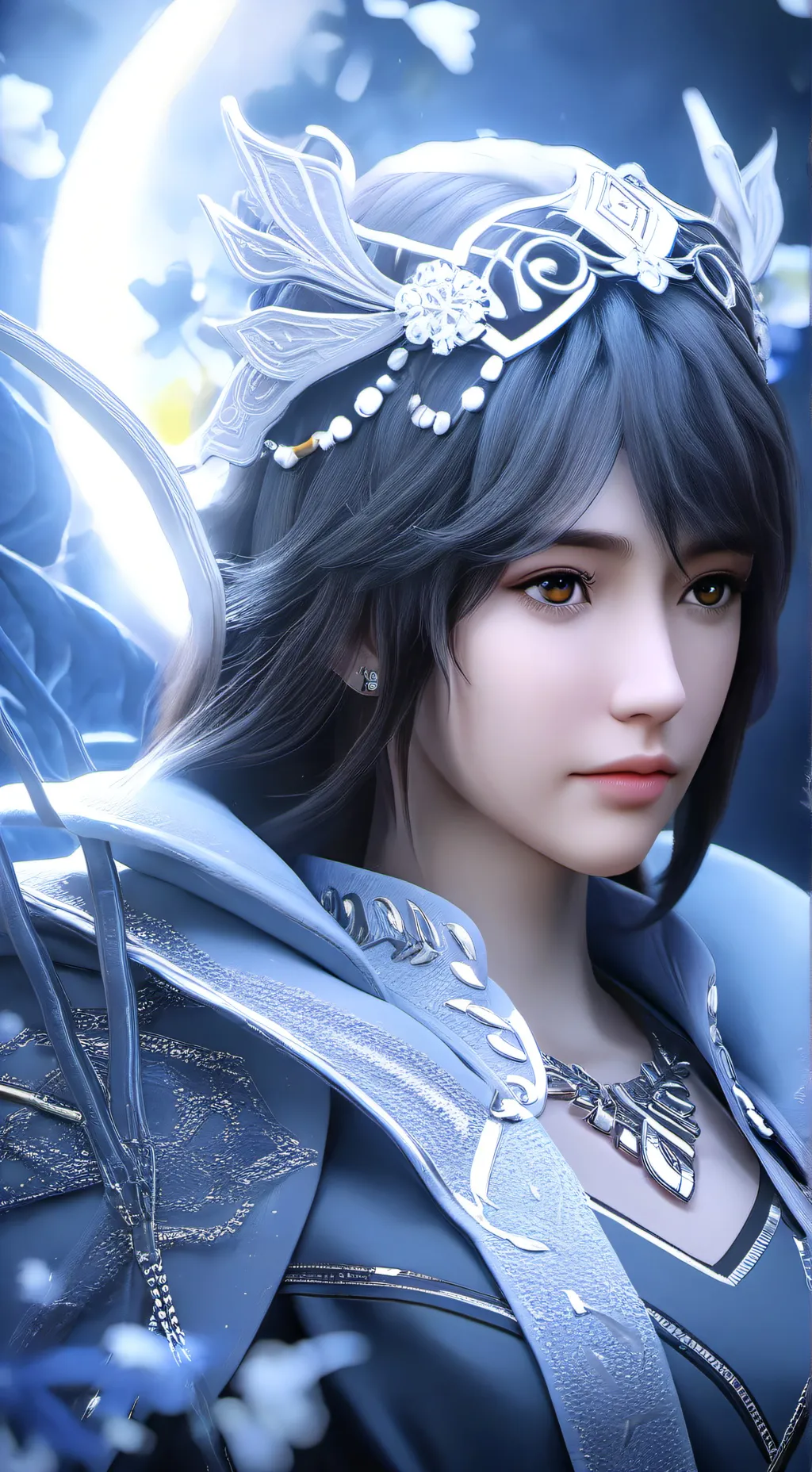 ai character: Maria  background