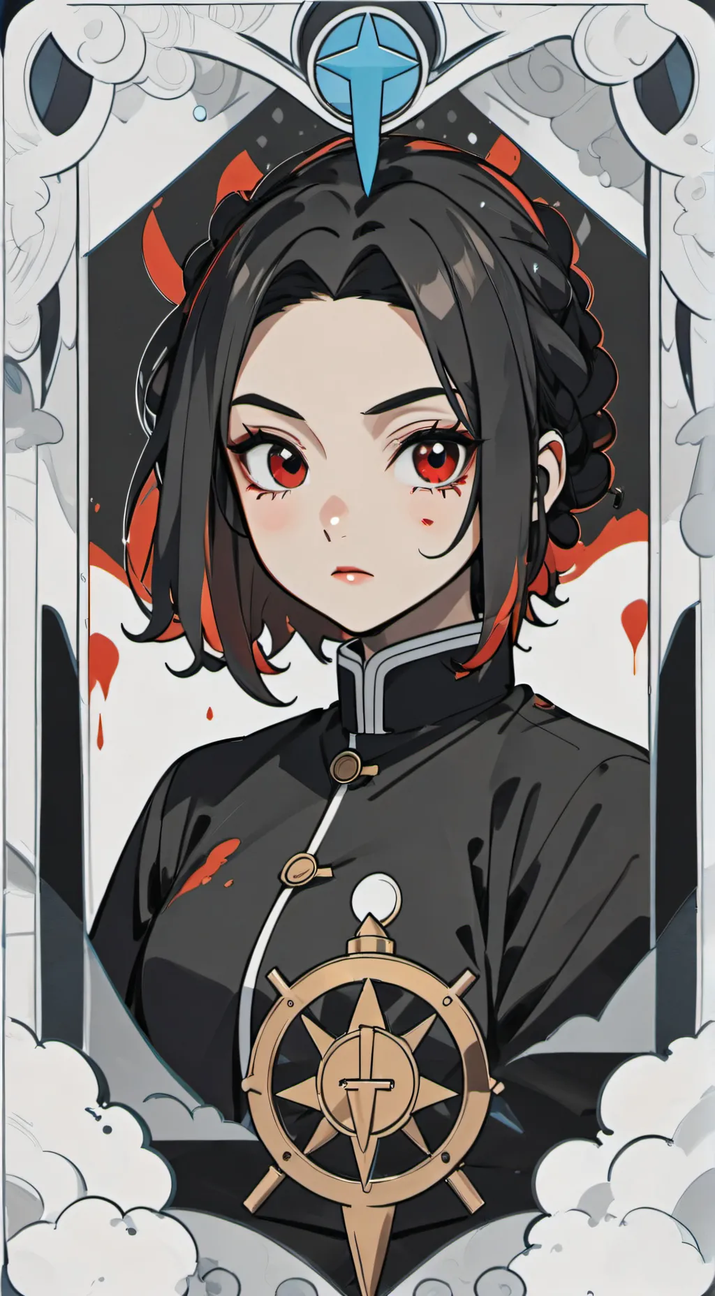 ai character: kny background