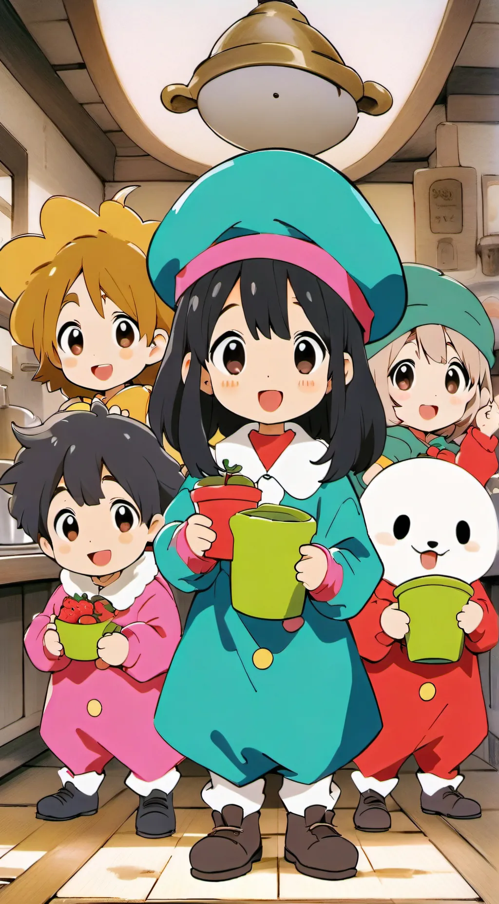 ai character: grupo de dw background