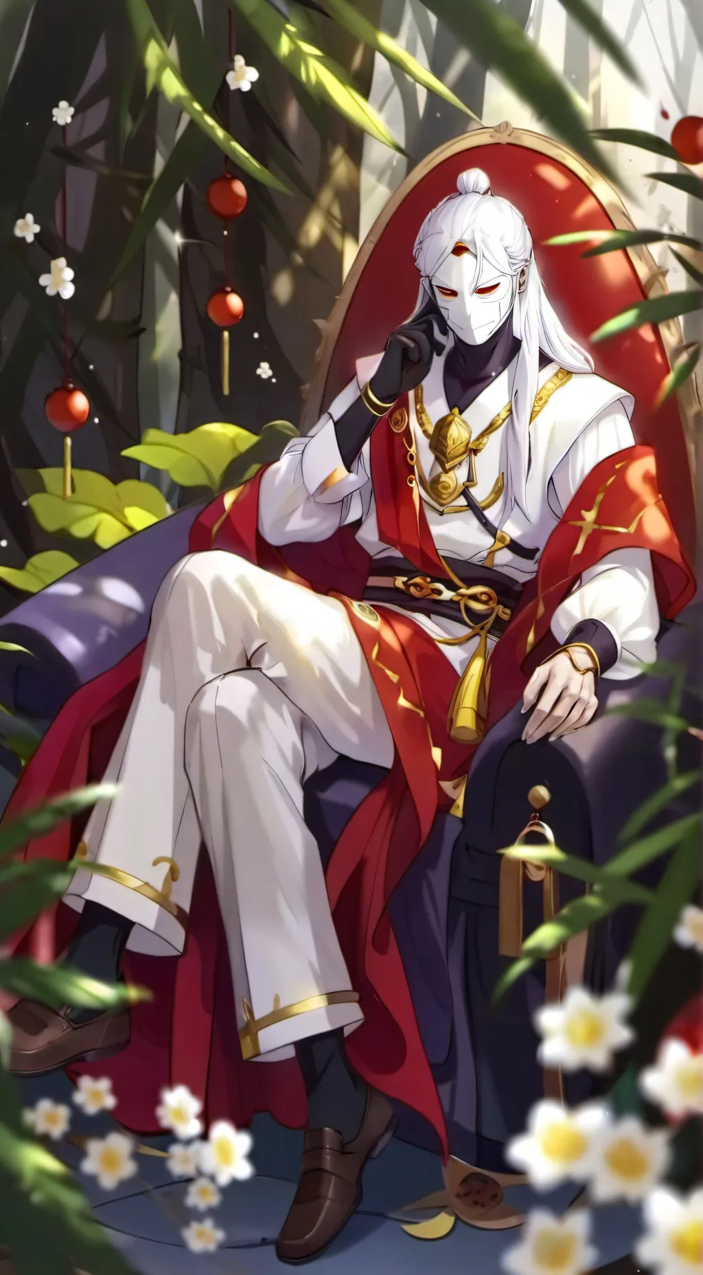 Talkie AI - Chat with Mascara blanca