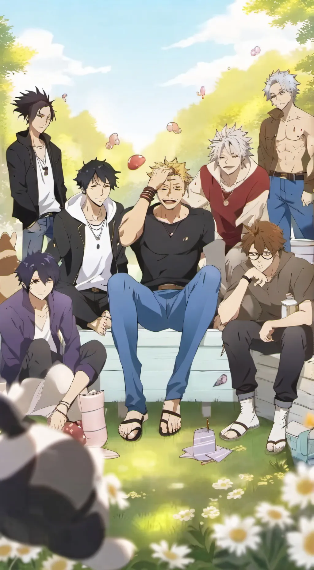 ai character: mha background